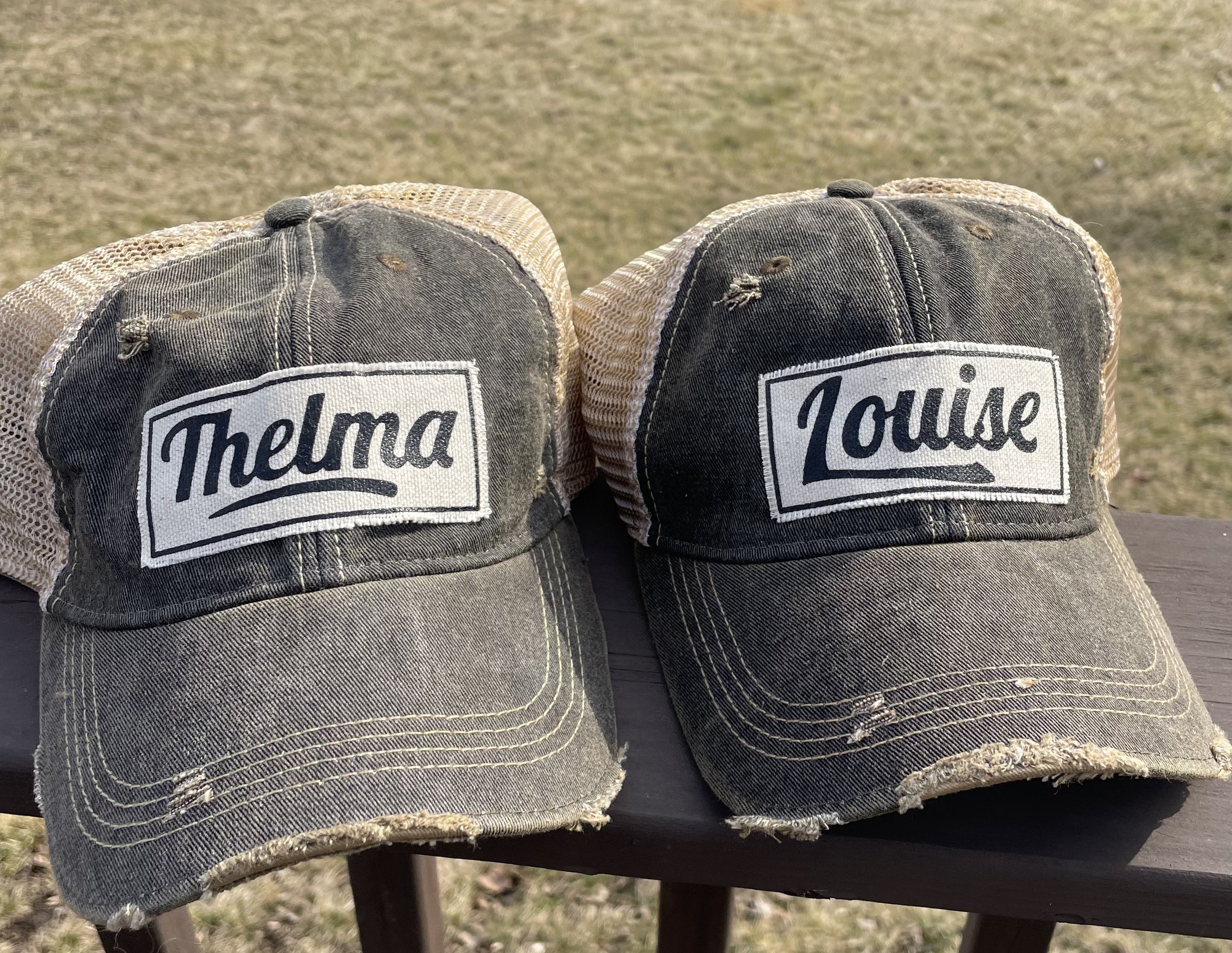 Thelma & Louise- set of 2 hats