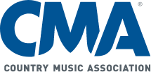 CMA logo with blue letters and 'Country Music Association' written below