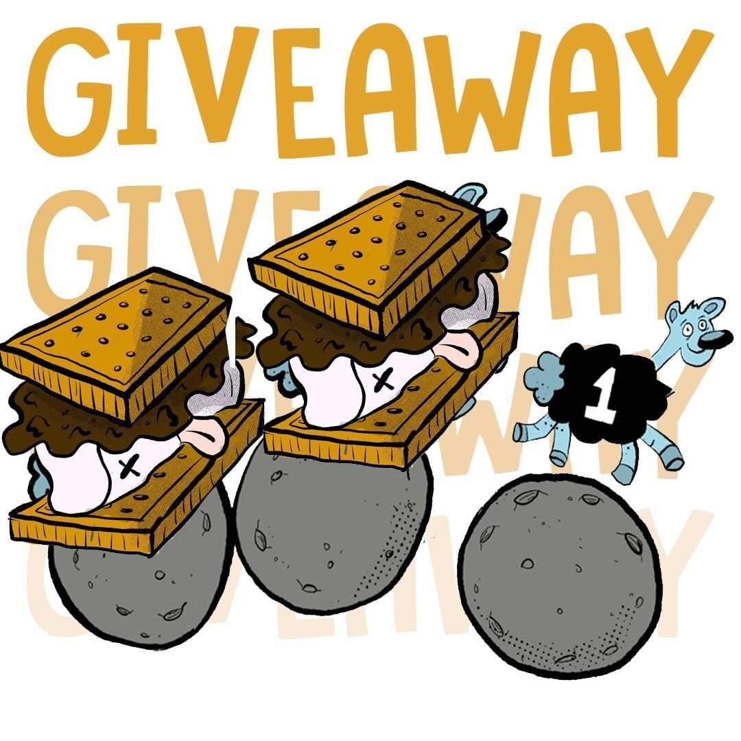 HEED THE WARNING OF THE MYTHICAL MOON-JUMPING MEEPS!⁠
⁠
Today is the FINAL DAY to enter the giveaway, so don't miss your chance to win this prize pack for the ages! Details on how to enter are below, and the lucky winner will be announced tomorrow. G