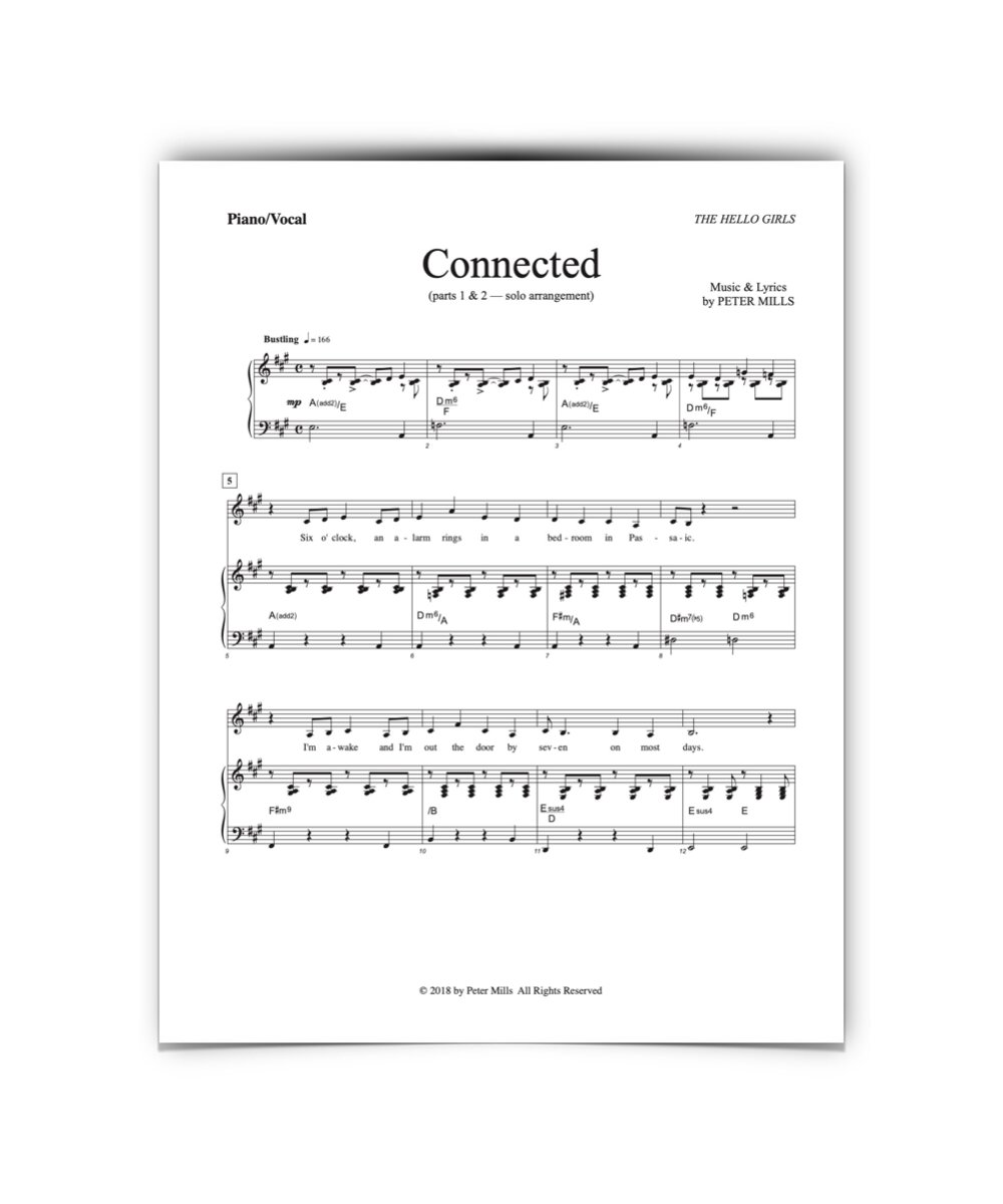 Connected (solo arrangement)