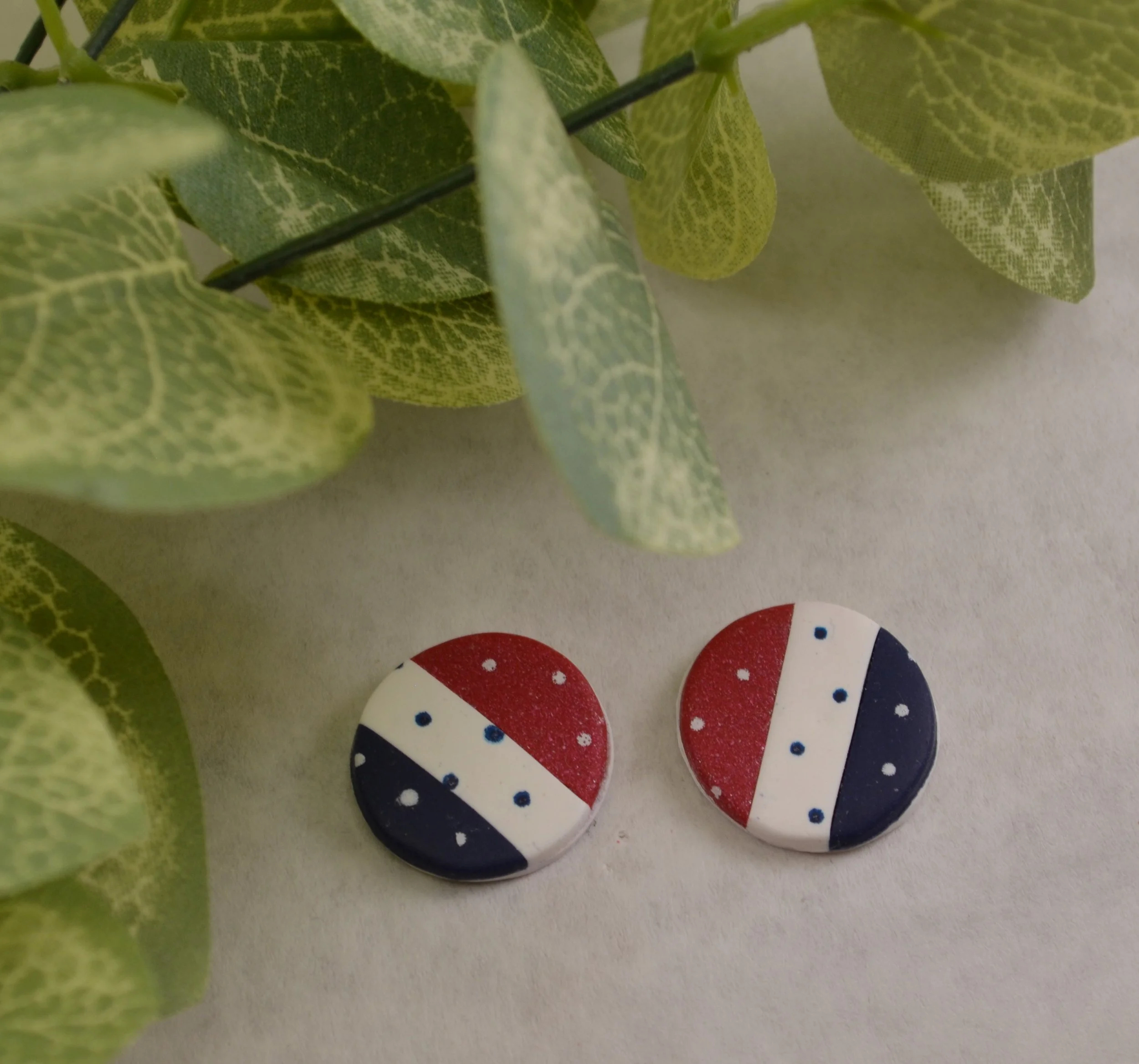 Earrings Red White Blue 1.JPG