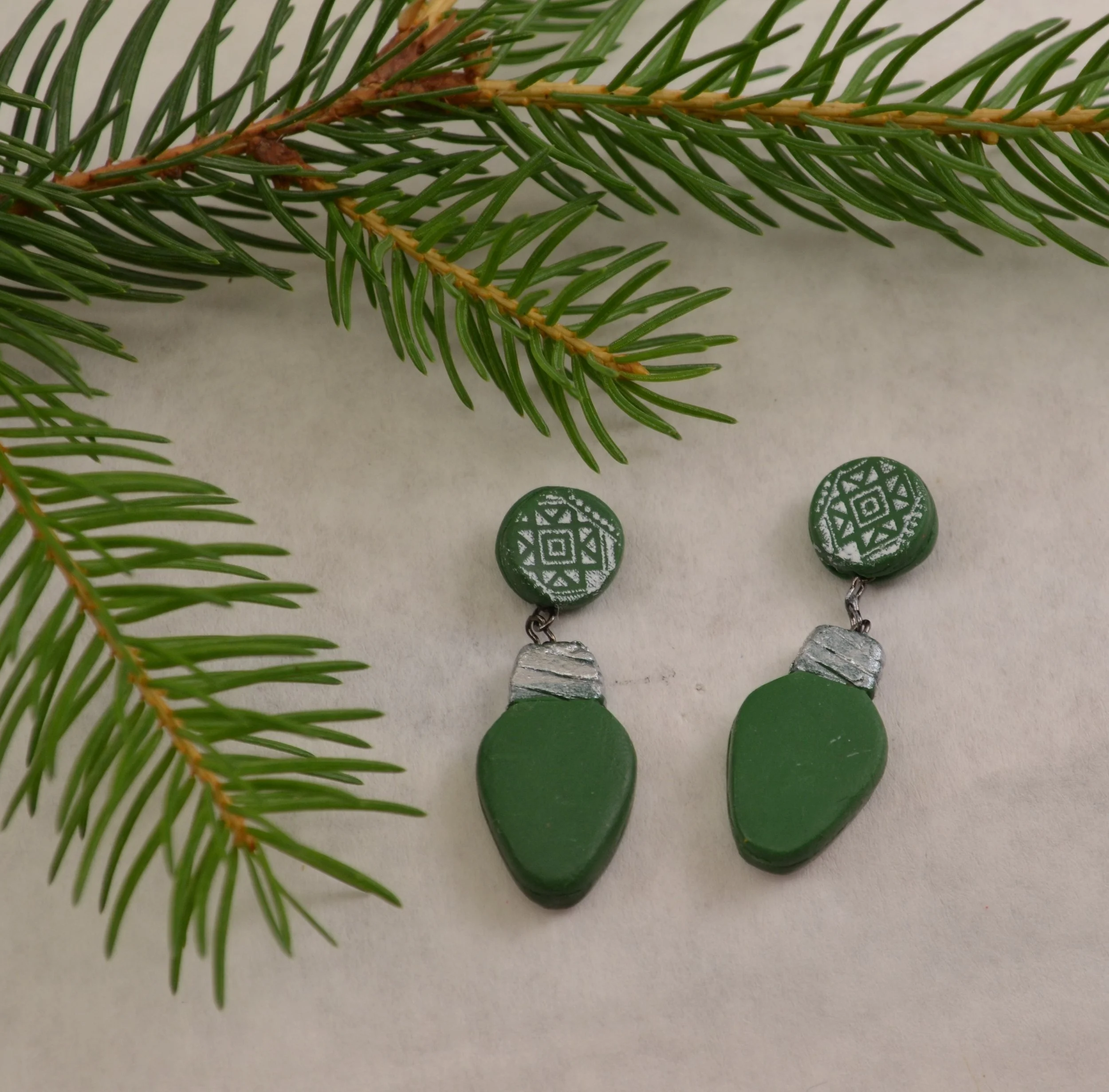 Earrings Green Light 1.JPG