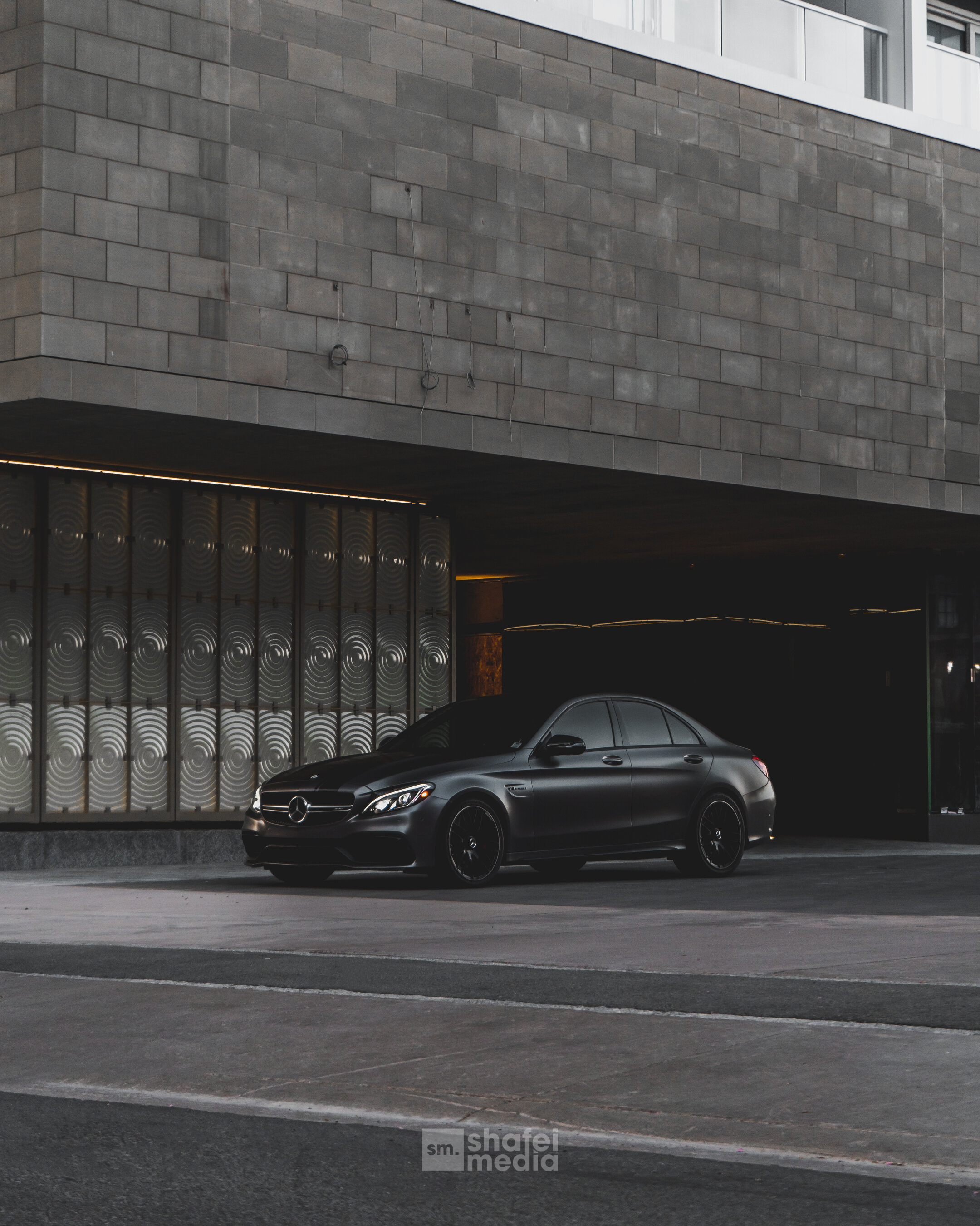 Mercedes C63s AMG photographed by Shafei Media