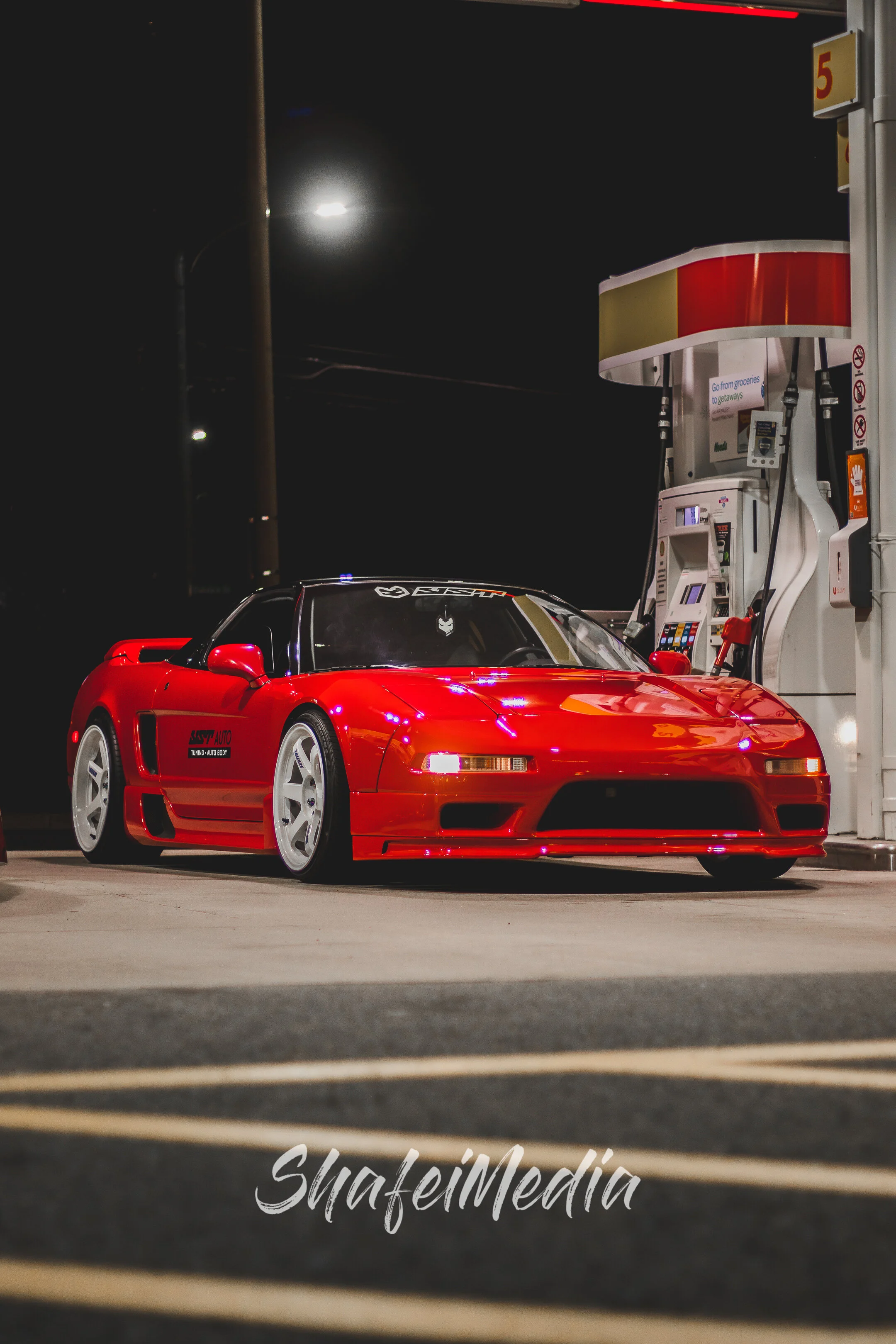 Honda NSX photographed by Shafei Media