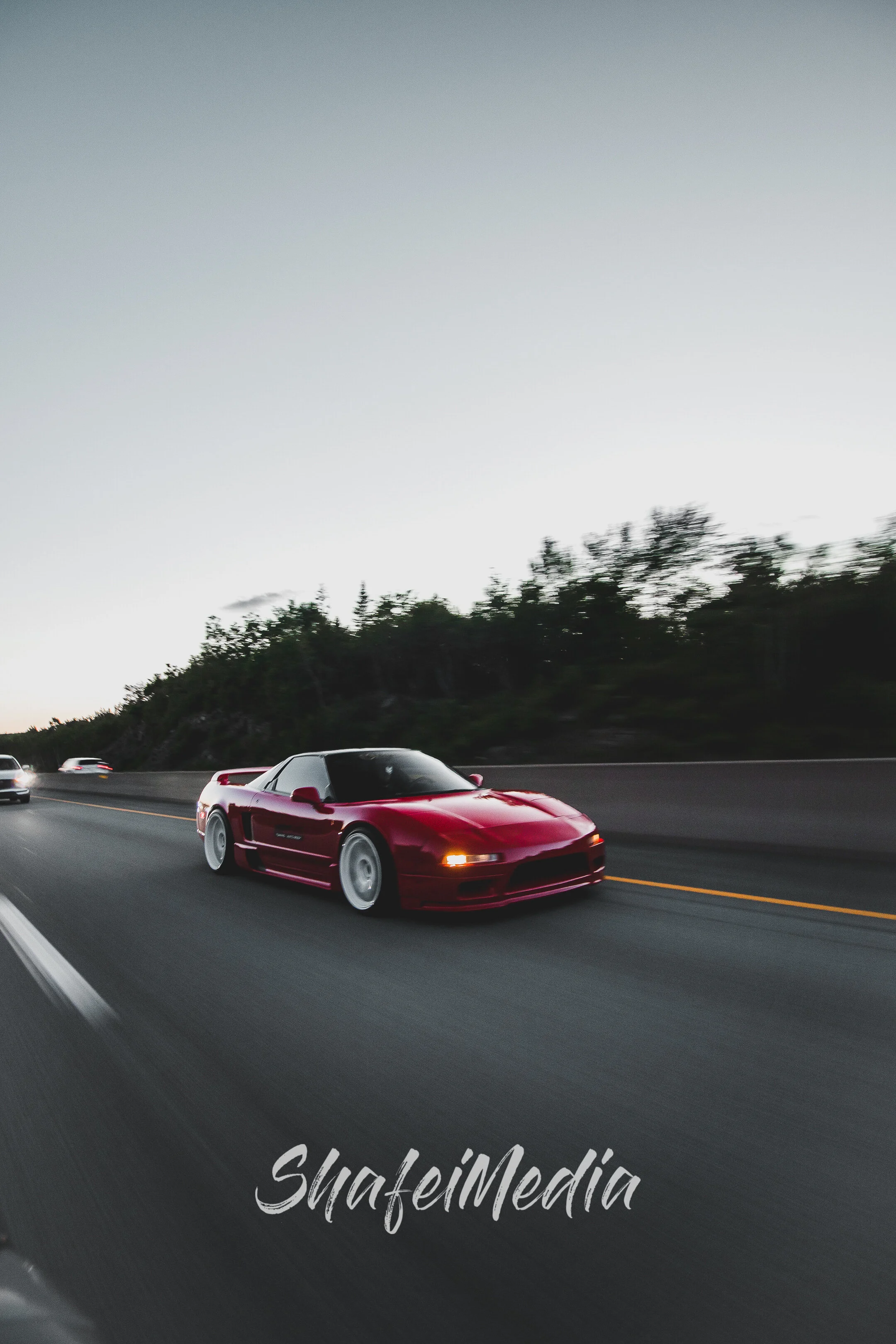 Honda NSX photographed by Shafei Media