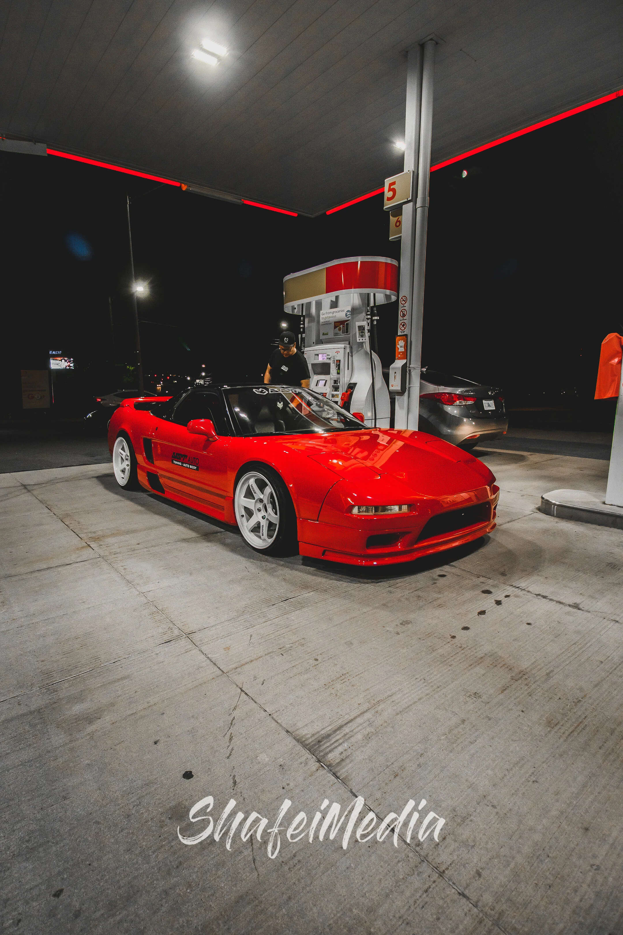 Honda NSX photographed by Shafei Media
