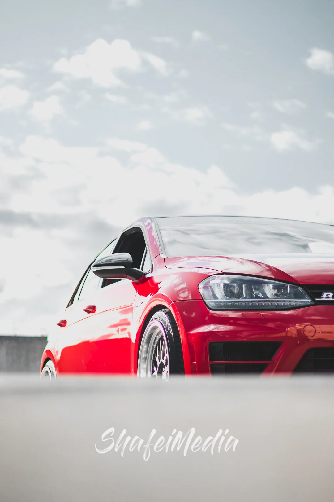 VW Golf Type R photographed by Shafei Media