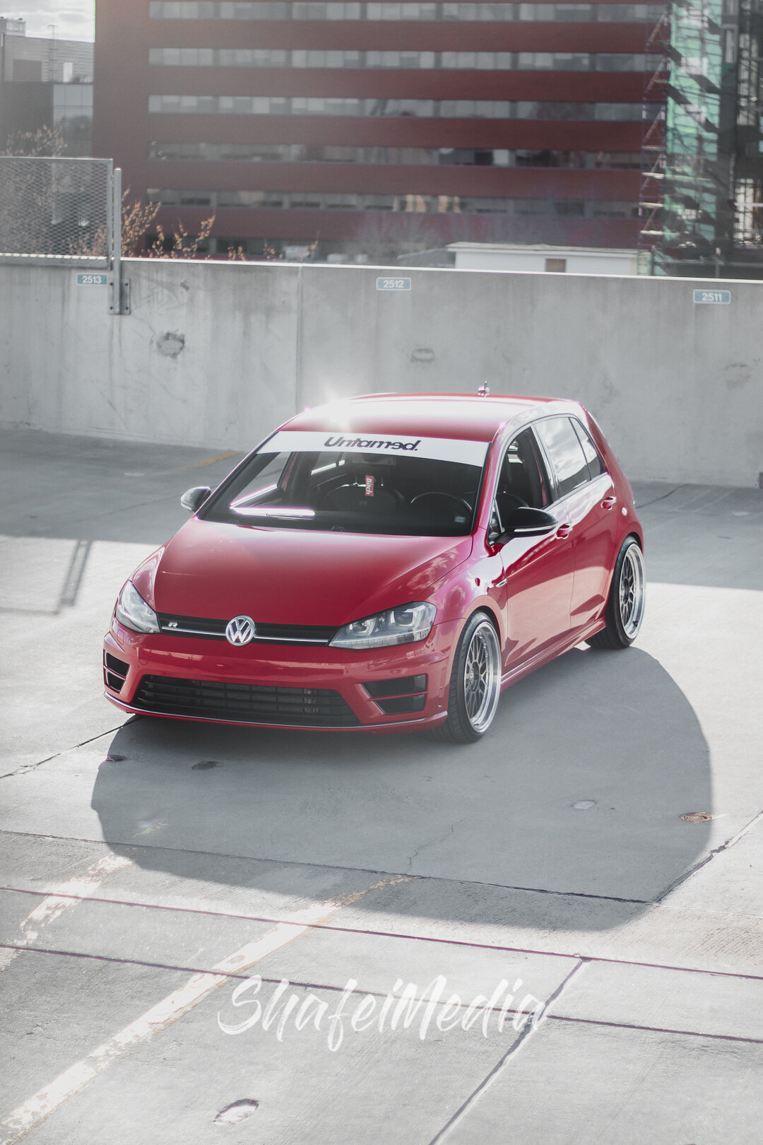 VW Golf Type R photographed by Shafei Media