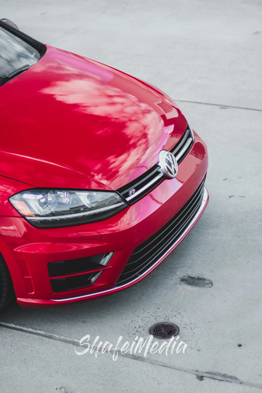 VW Golf Type R photographed by Shafei Media