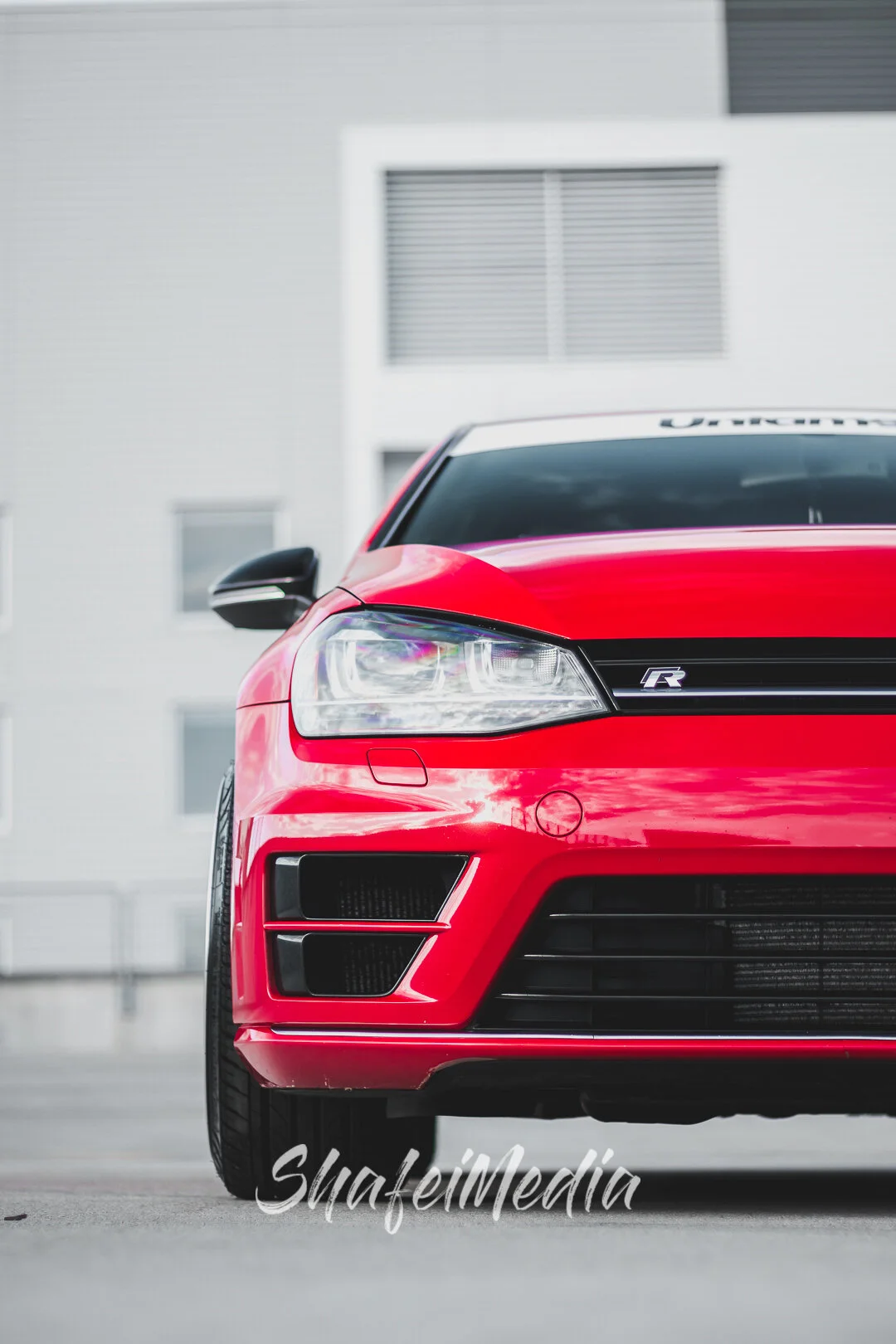VW Golf Type R photographed by Shafei Media