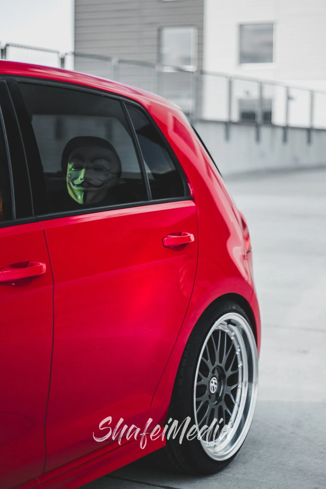 VW Golf Type R photographed by Shafei Media