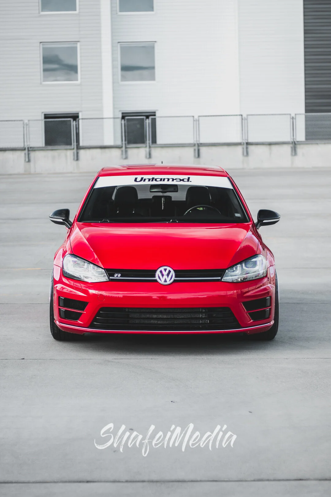 VW Golf Type R photographed by Shafei Media