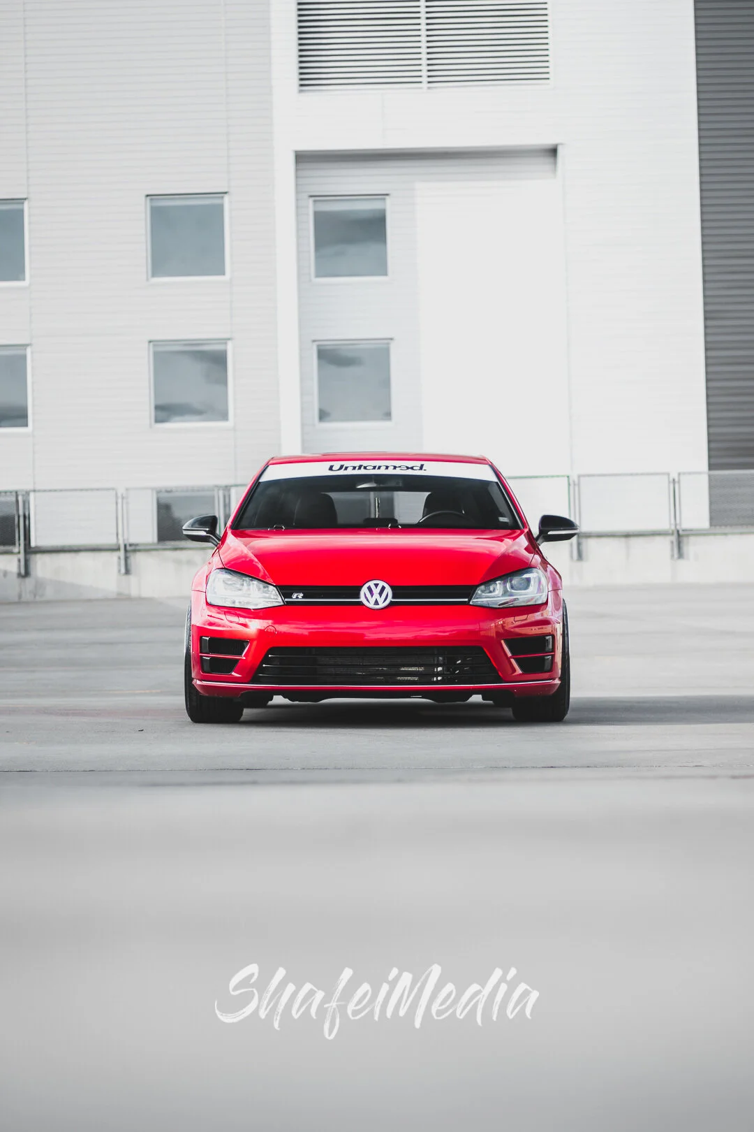 VW Golf Type R photographed by Shafei Media