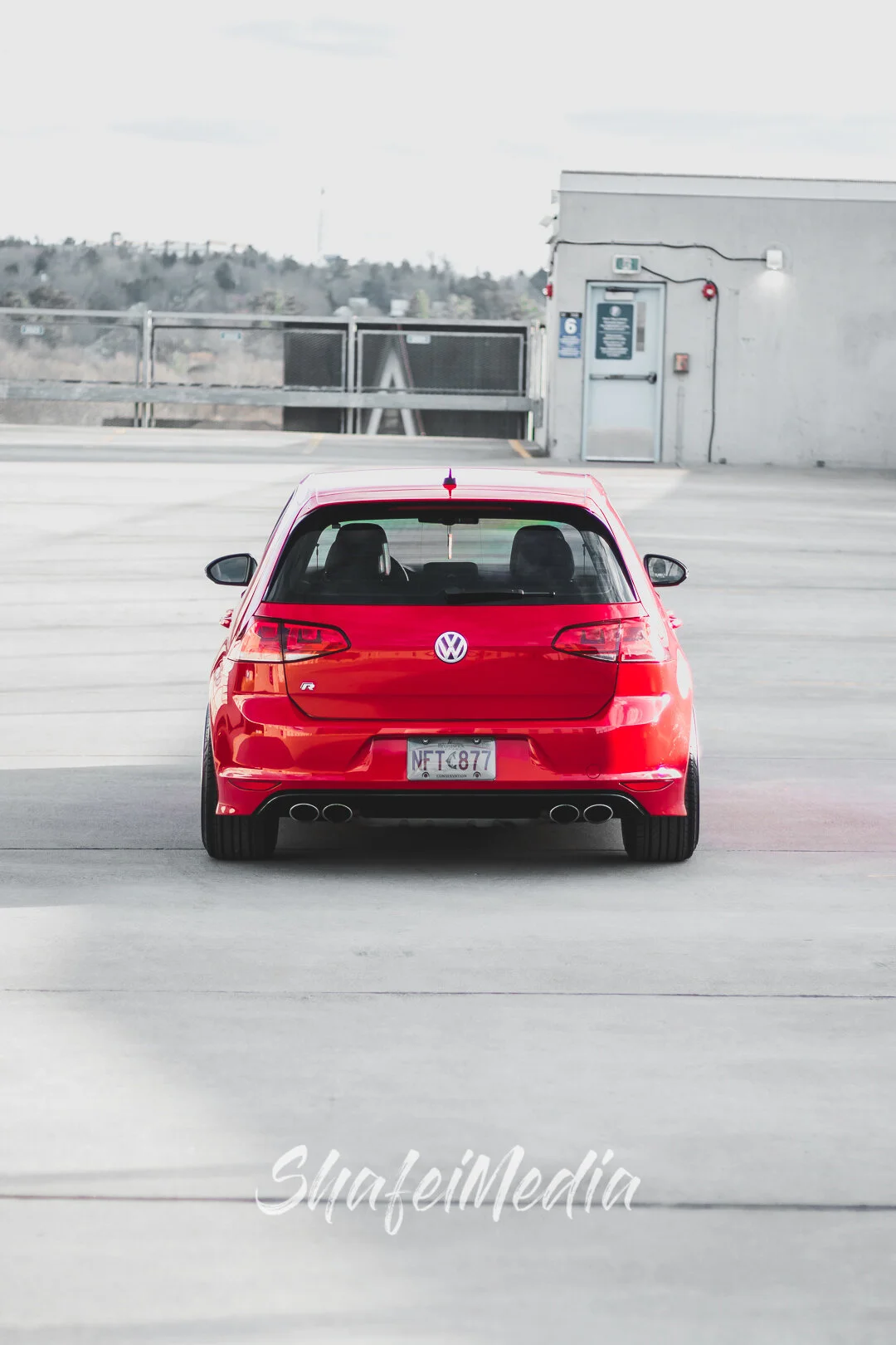 VW Golf Type R photographed by Shafei Media