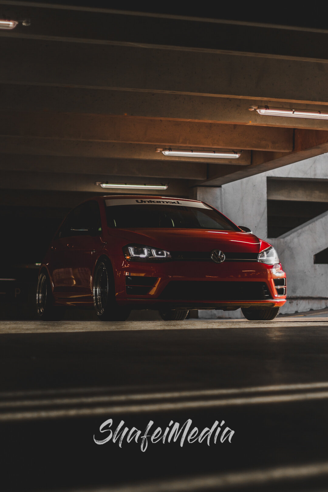 VW Golf Type R photographed by Shafei Media