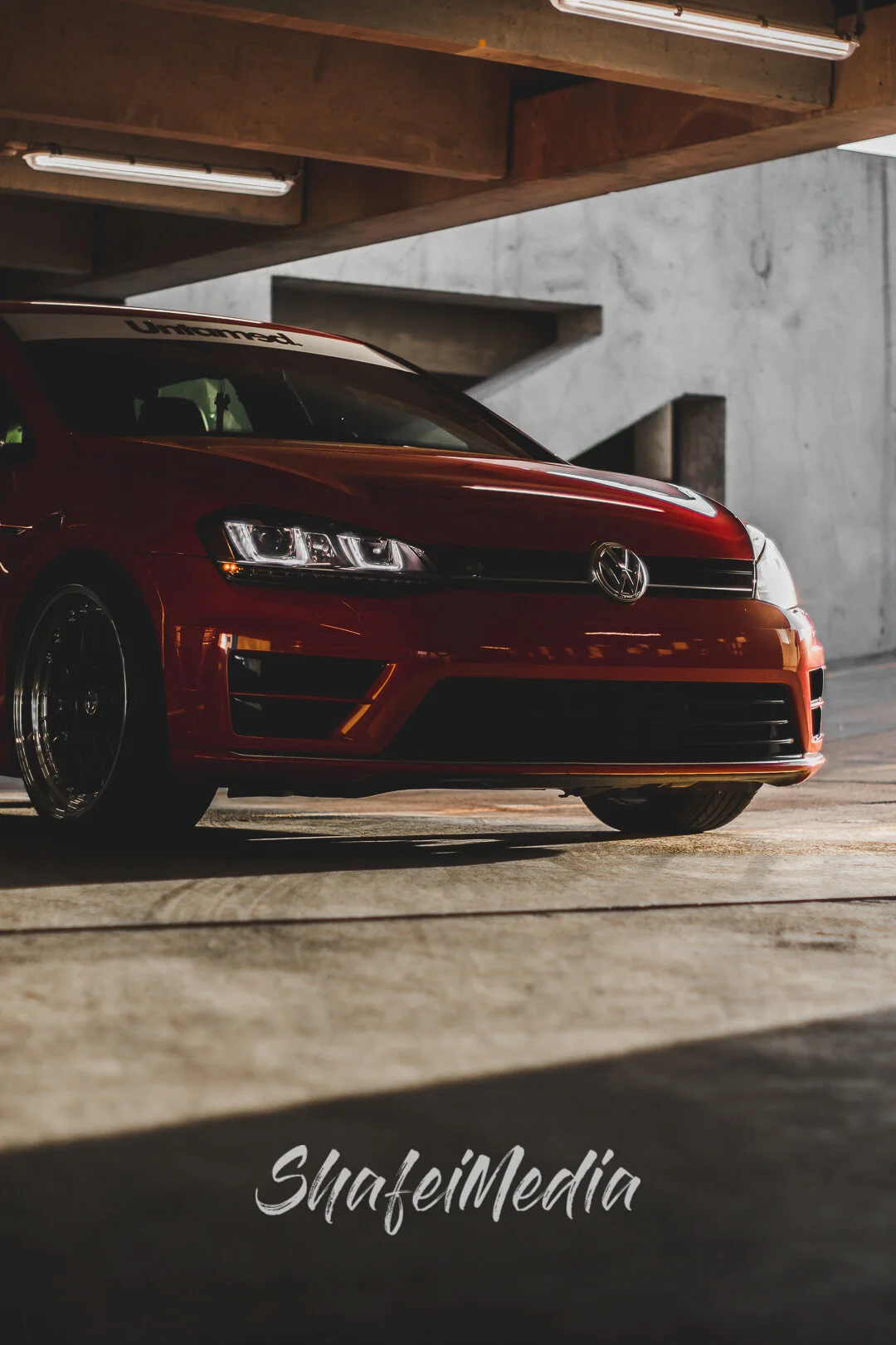 VW Golf Type R photographed by Shafei Media