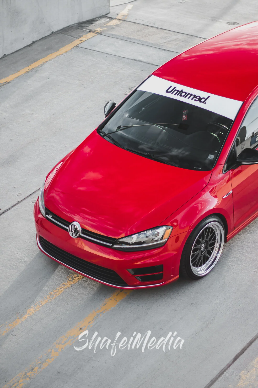 VW Golf Type R photographed by Shafei Media