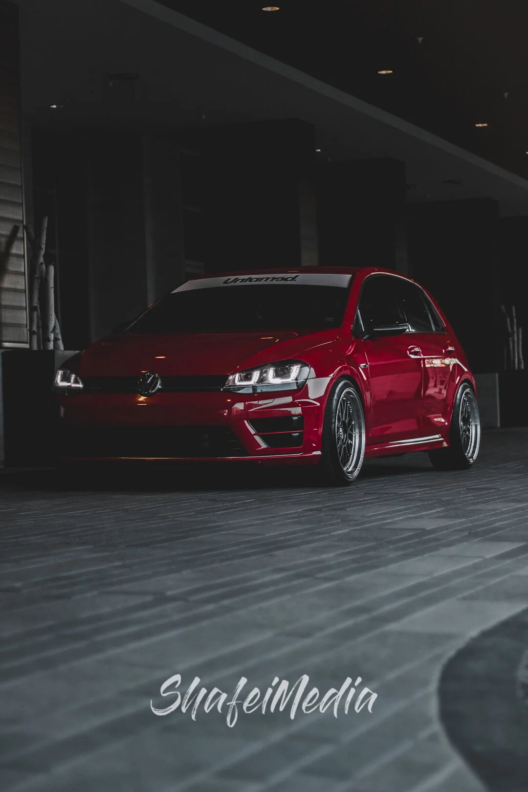 VW Golf Type R photographed by Shafei Media