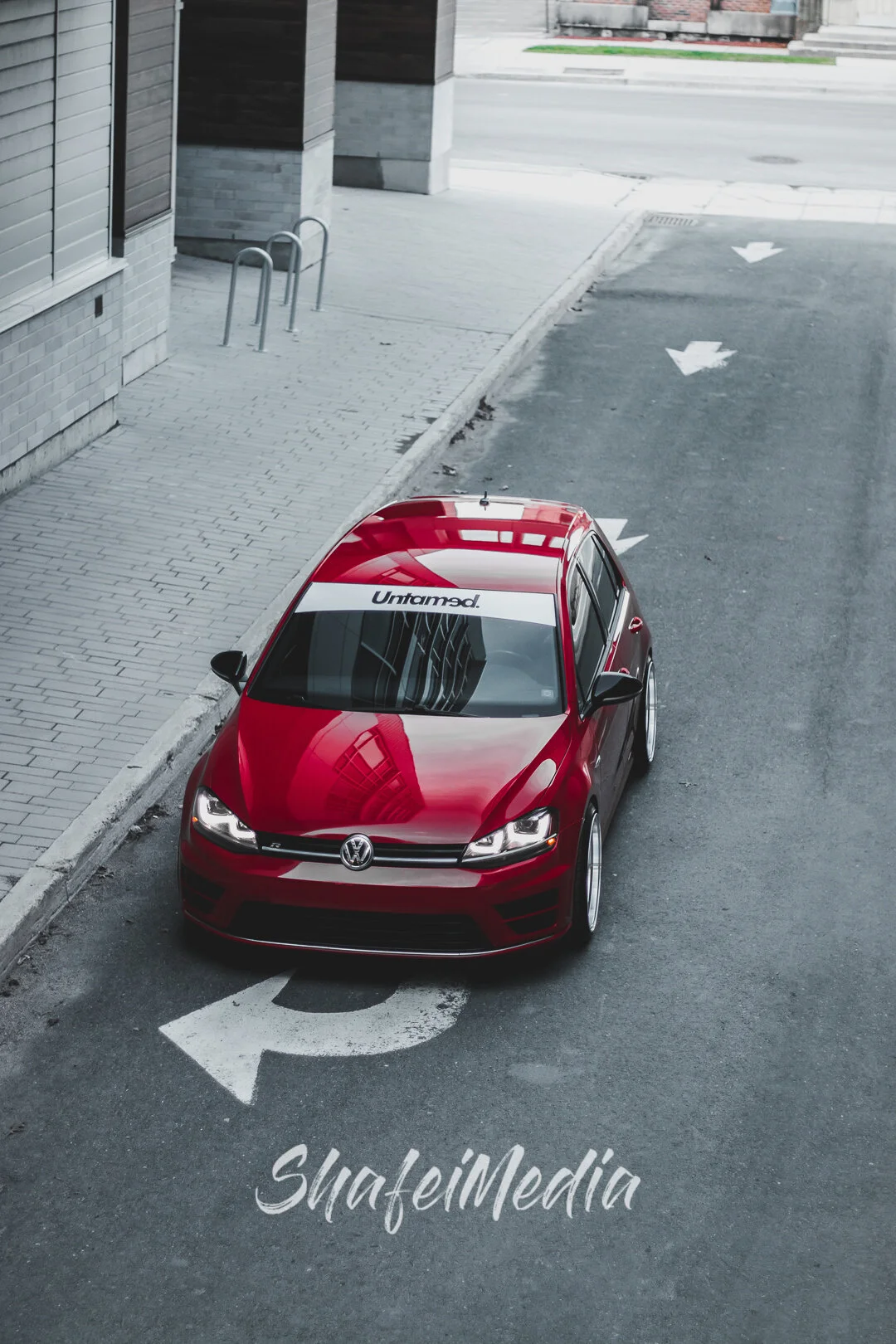 VW Golf Type R photographed by Shafei Media