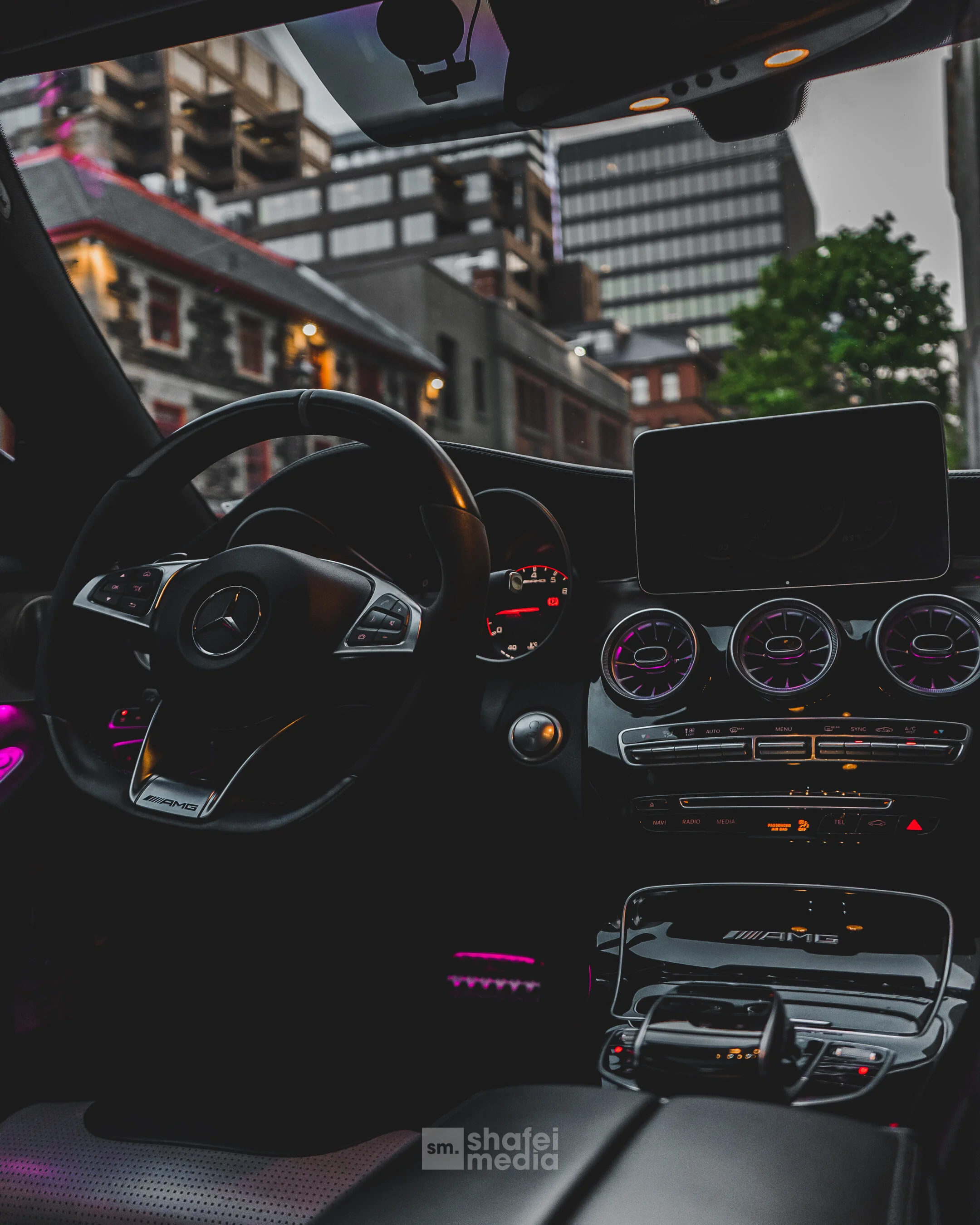 Mercedes C63s AMG photographed by Shafei Media