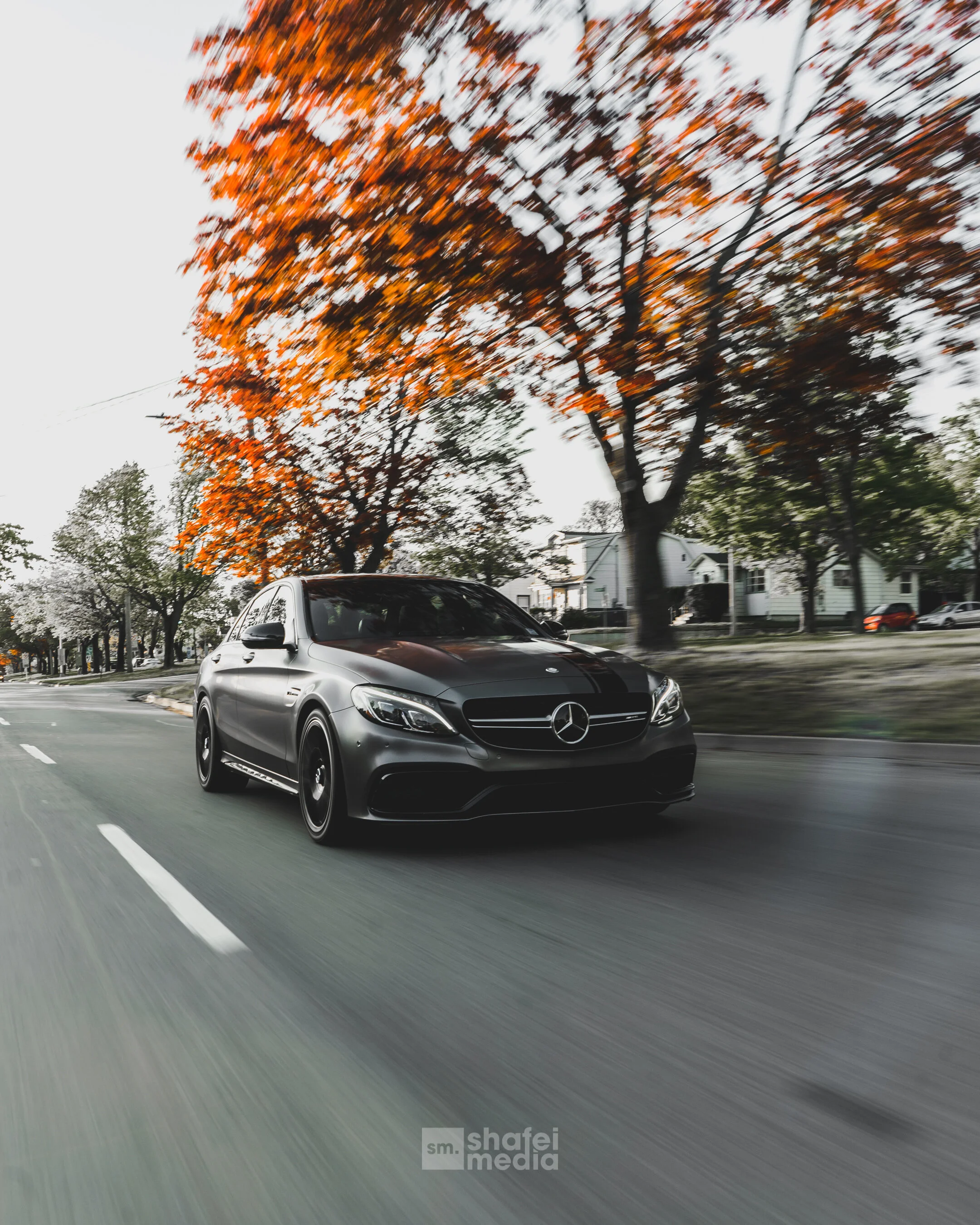 Mercedes C63s AMG photographed by Shafei Media