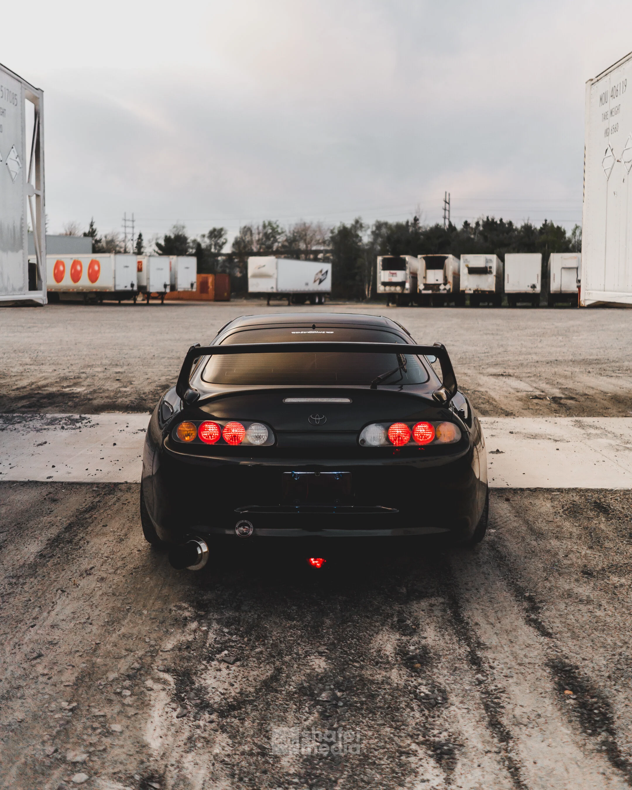 Toyota Supra mk4 photographed by Shafei Media