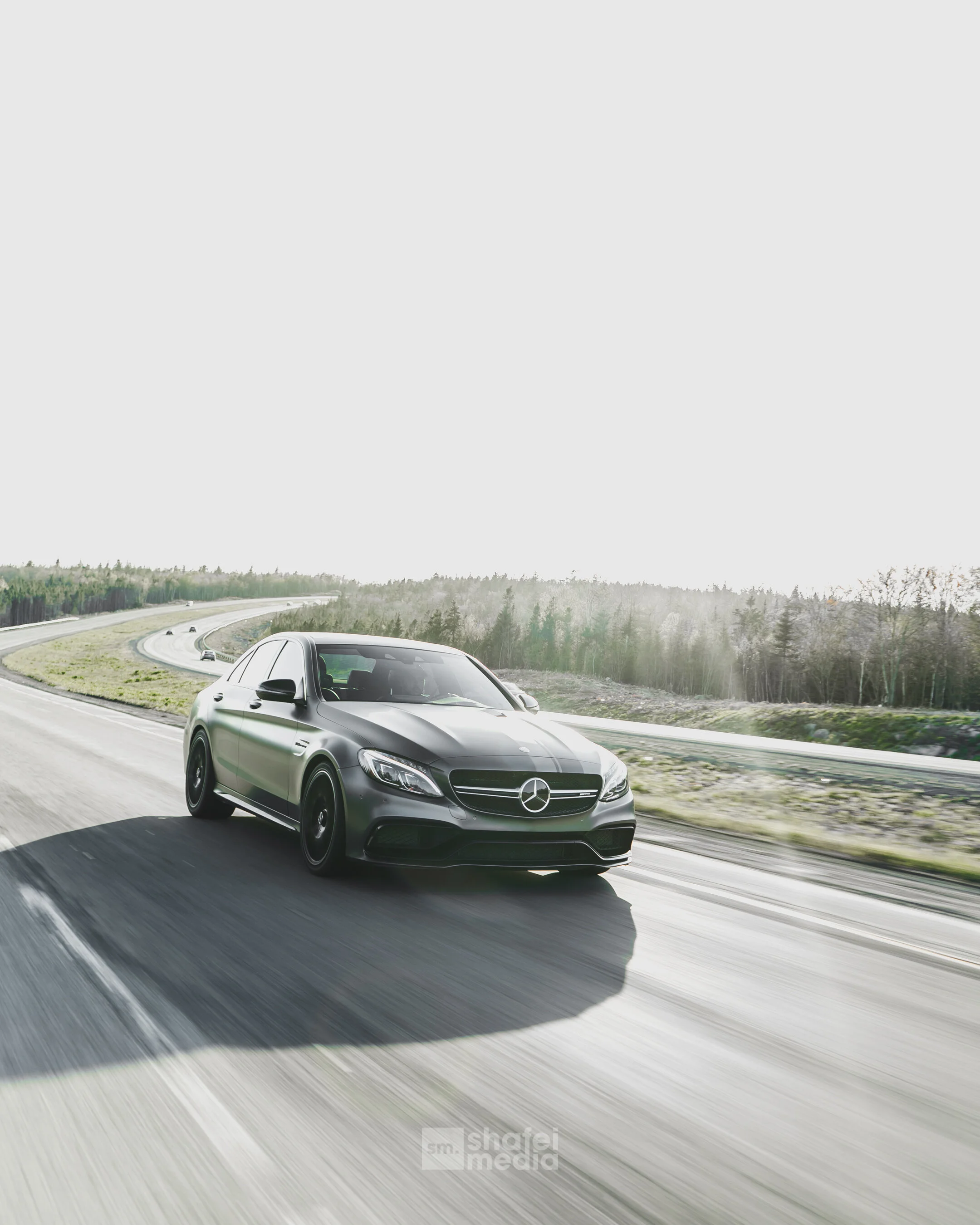 Mercedes C63s AMG photographed by Shafei Media
