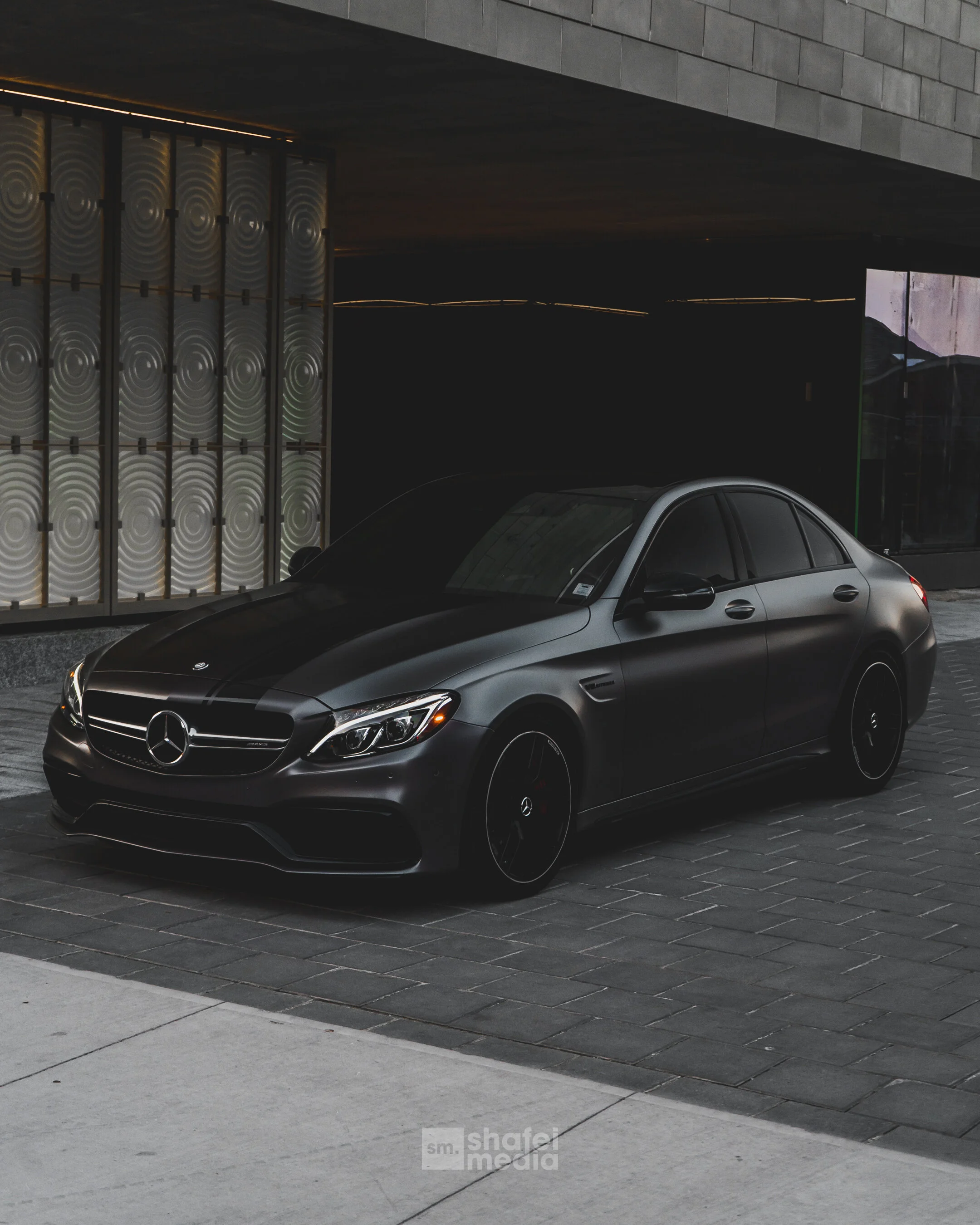 Mercedes C63s AMG photographed by Shafei Media