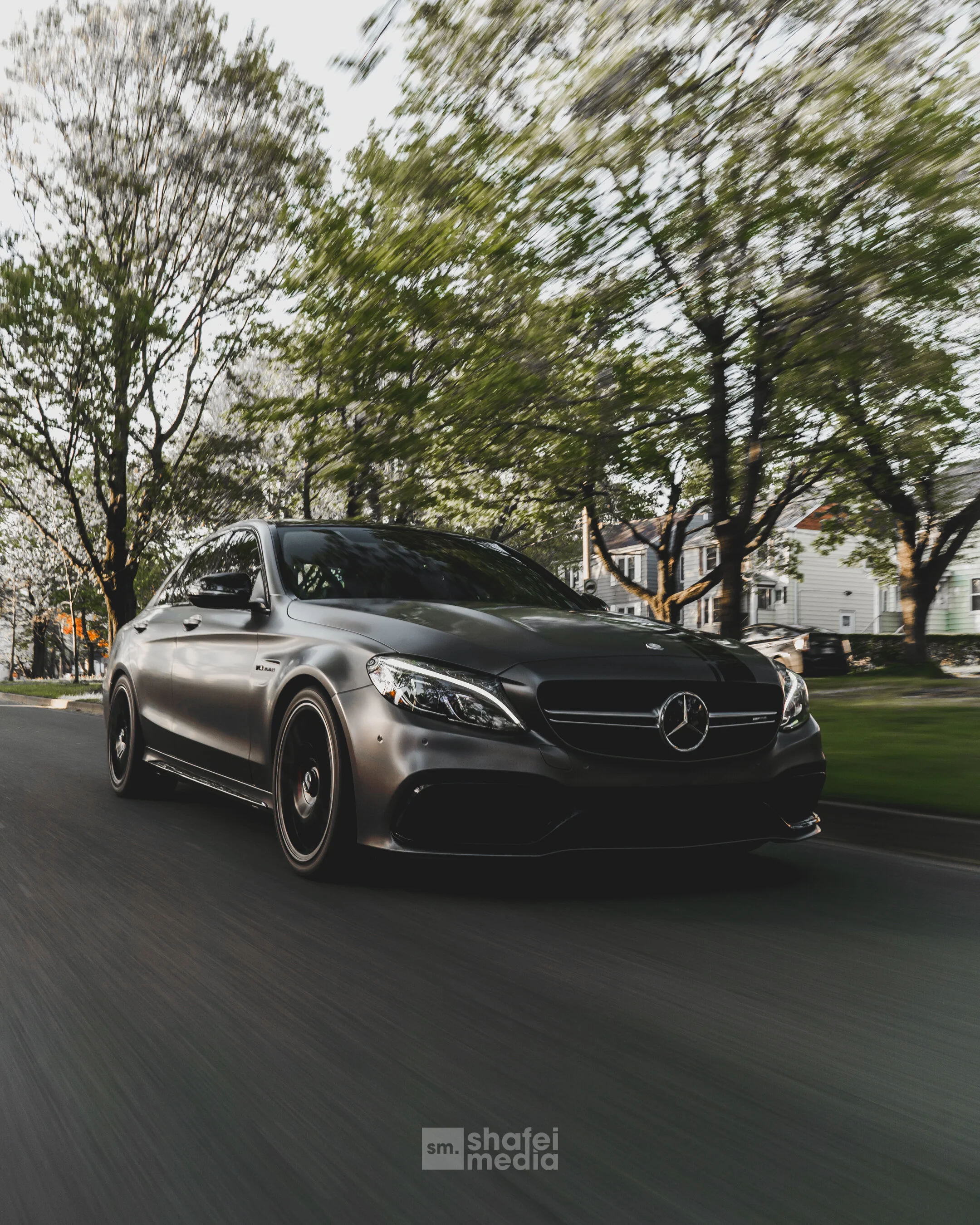 Mercedes C63s AMG photographed by Shafei Media