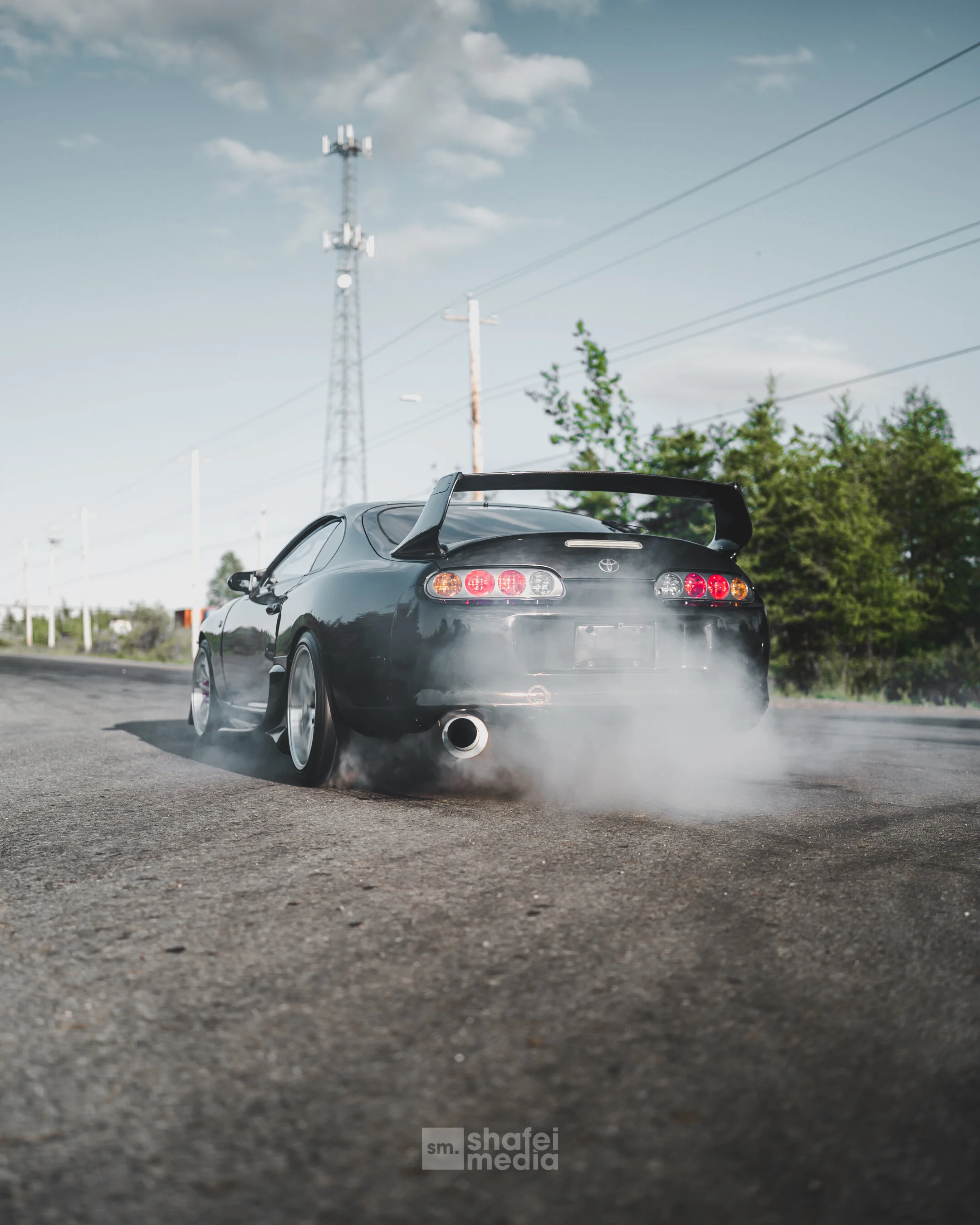Toyota Supra mk4 photographed by Shafei Media