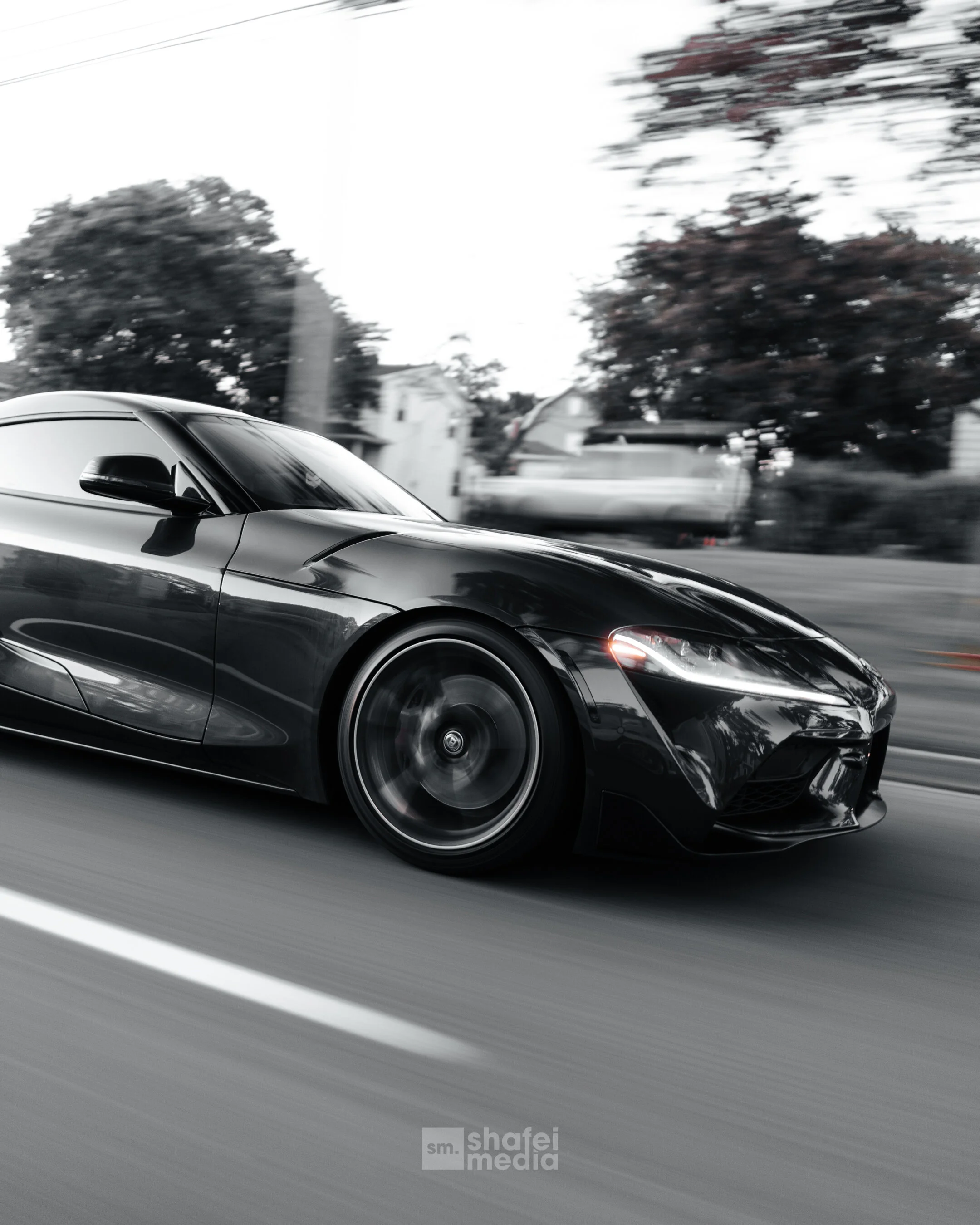 Toyota Supra mk5 photographed by Shafei Media