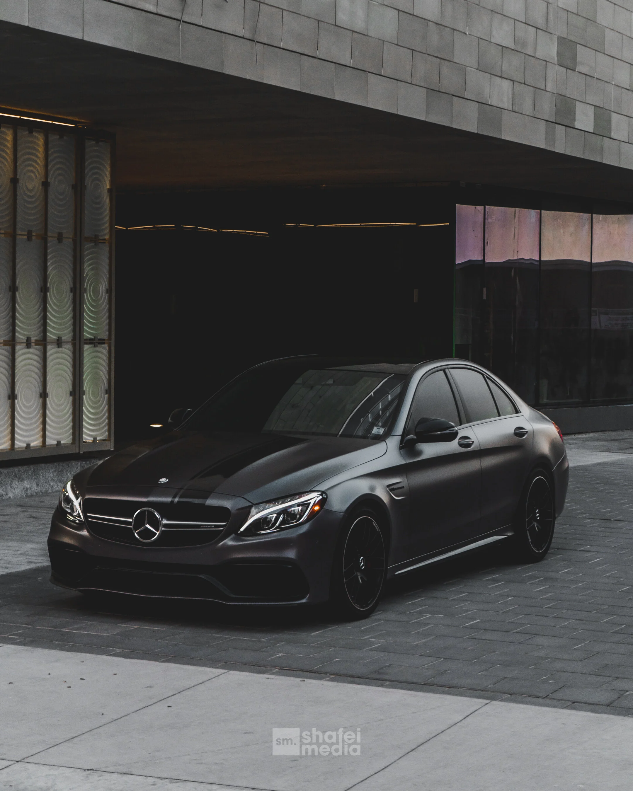 Mercedes C63s AMG photographed by Shafei Media