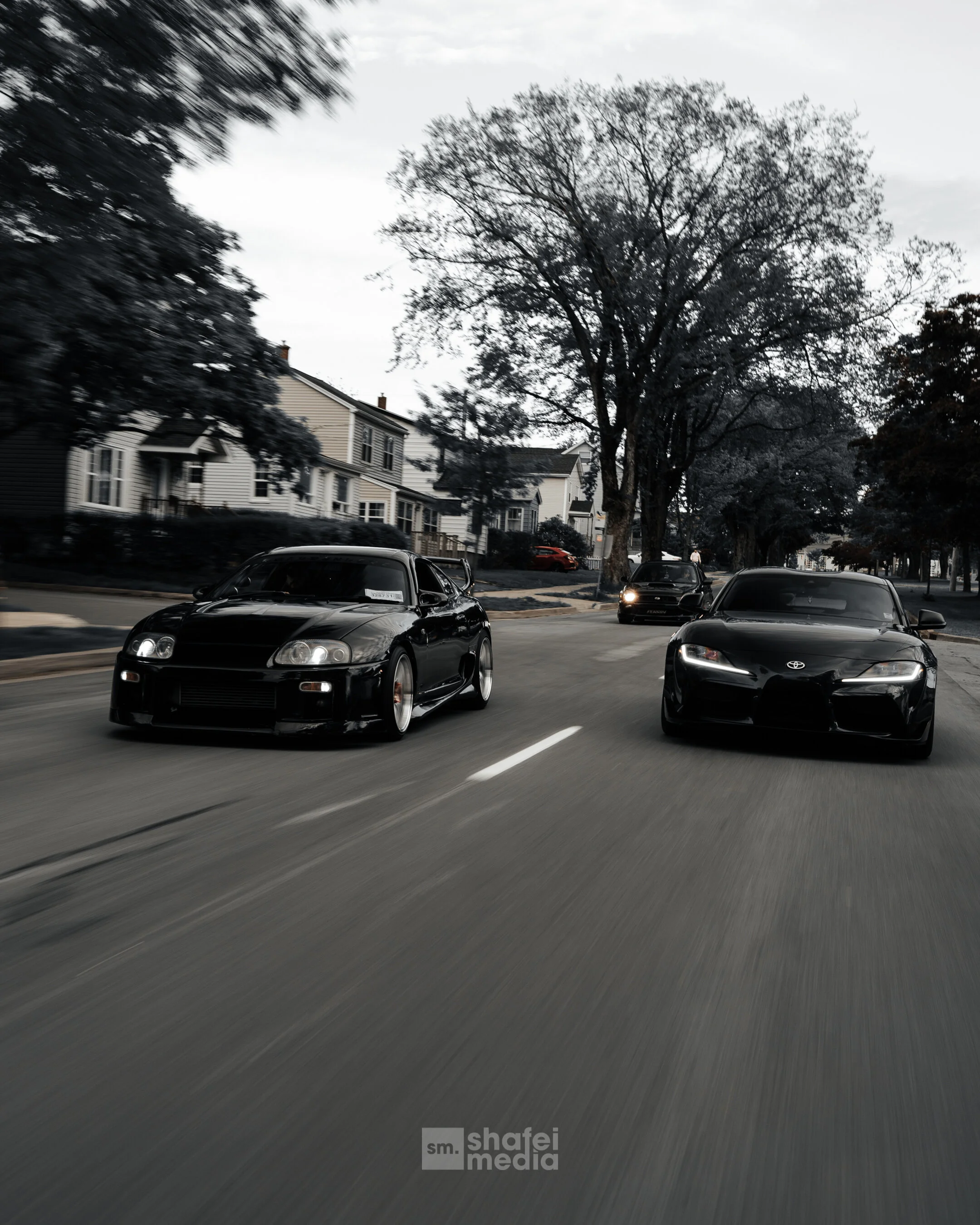 Toyota Supra mk5 photographed by Shafei Media