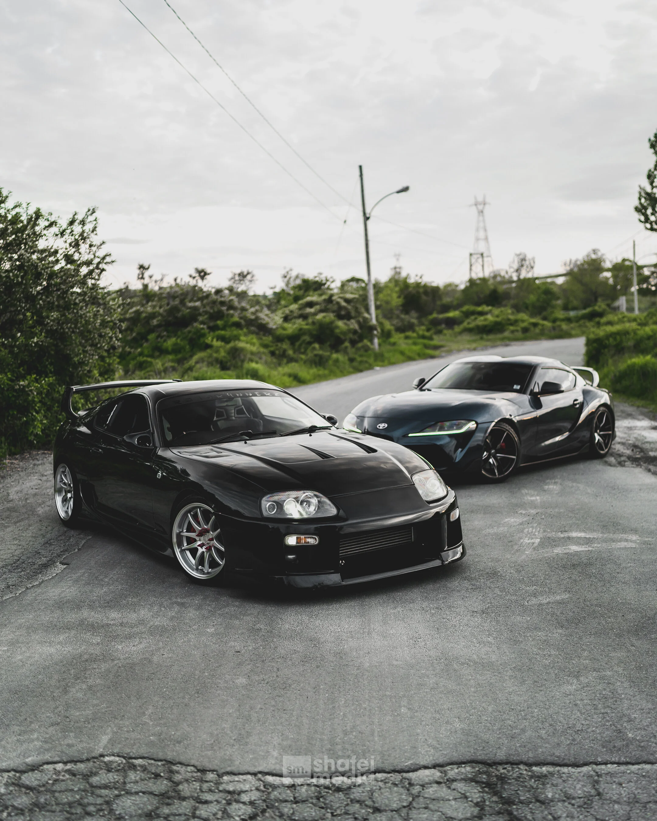 Toyota Supra mk5 photographed by Shafei Media