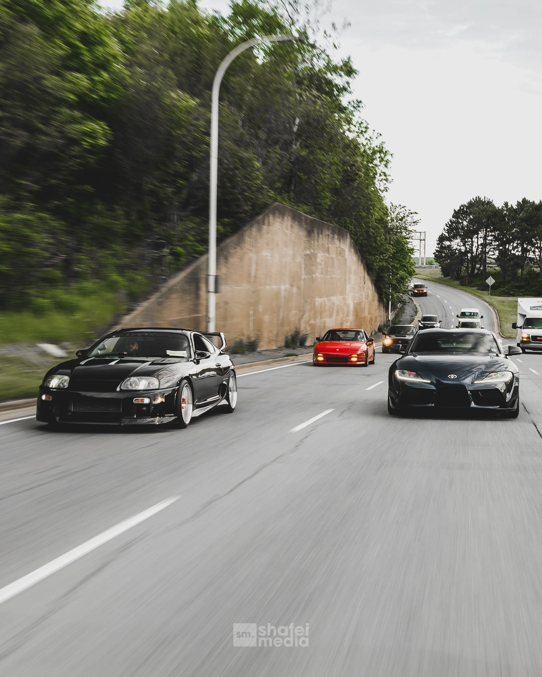 Toyota Supra mk5 photographed by Shafei Media