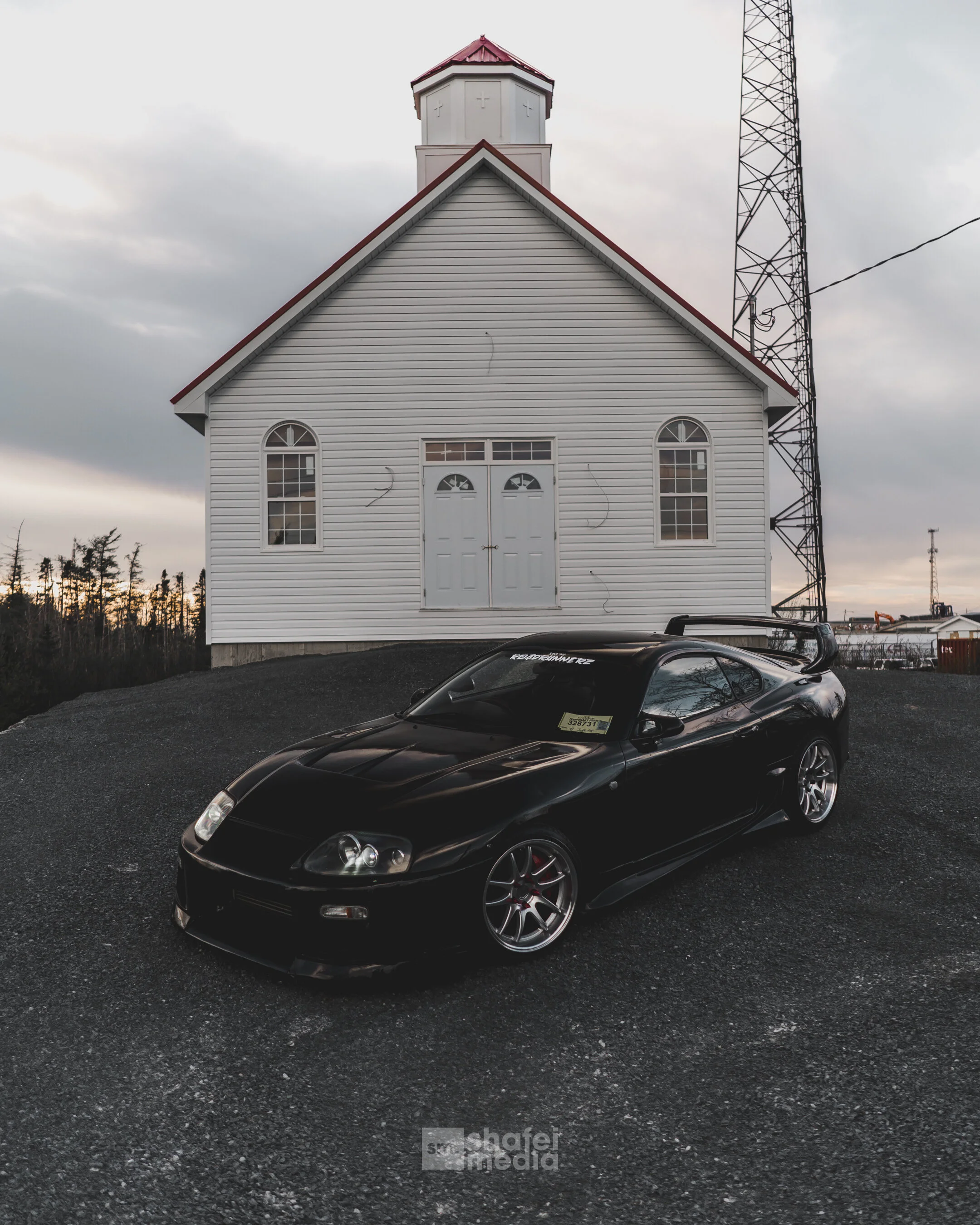 Toyota Supra mk4 photographed by Shafei Media