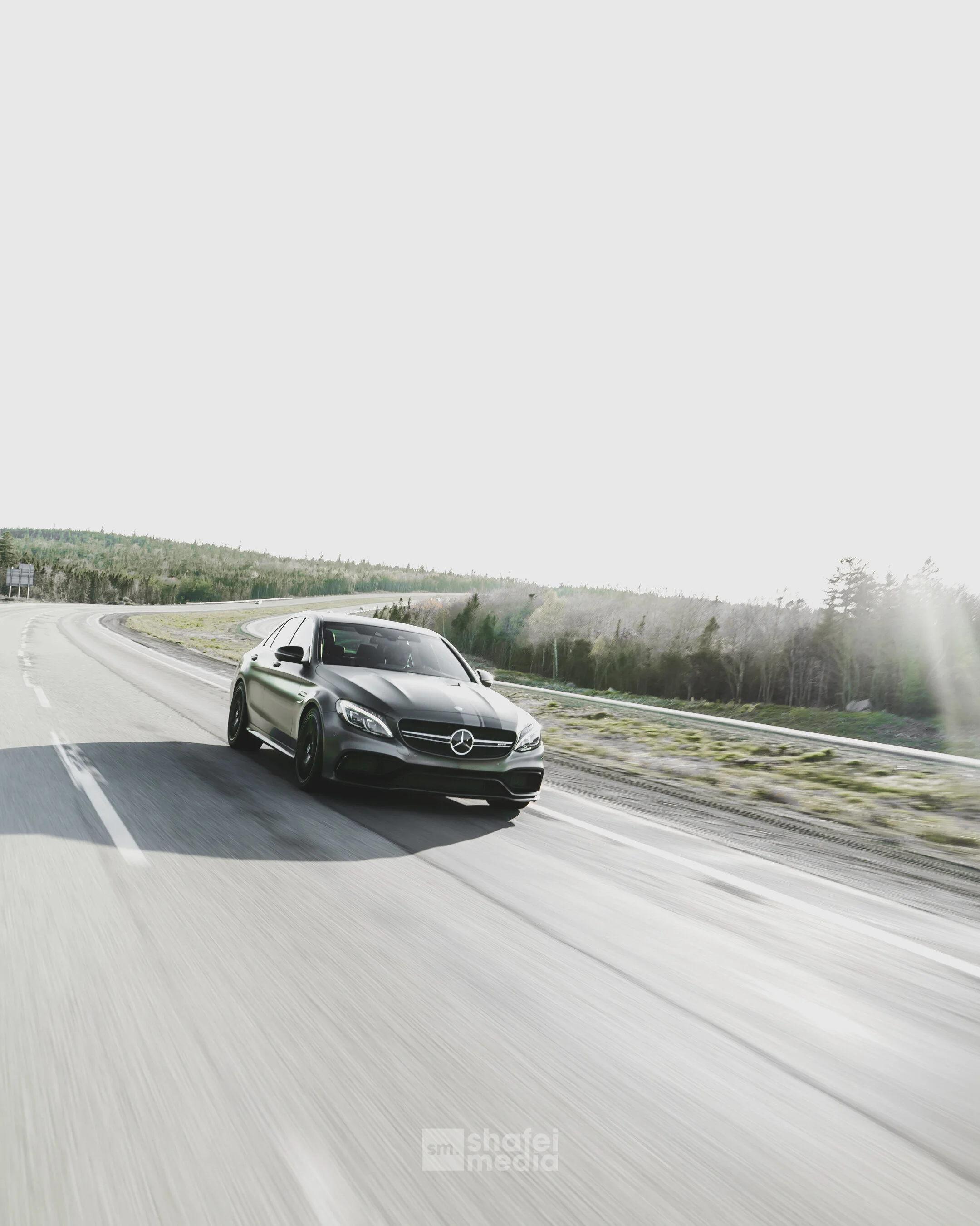 Mercedes C63s AMG photographed by Shafei Media