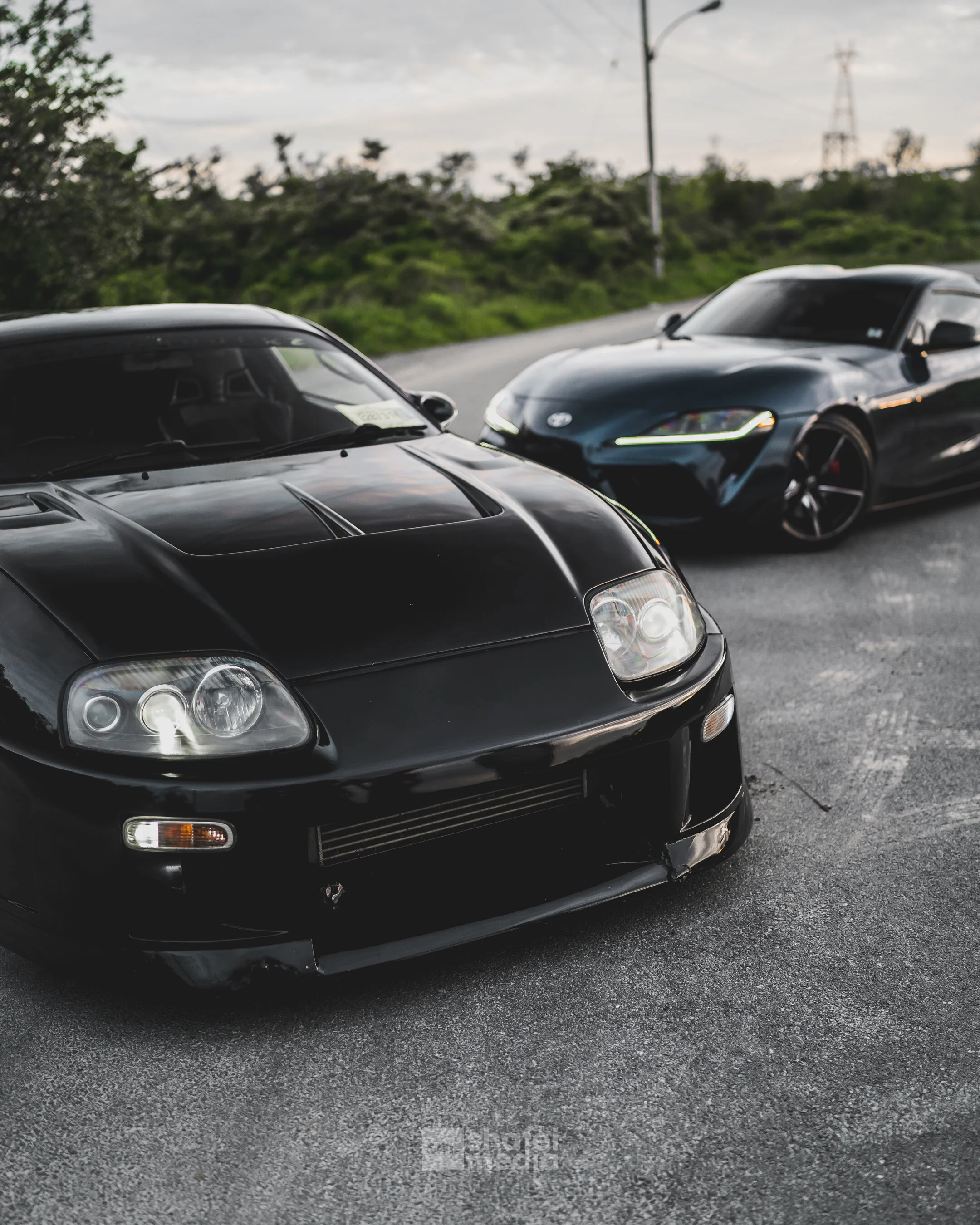 Toyota Supra mk4 photographed by Shafei Media