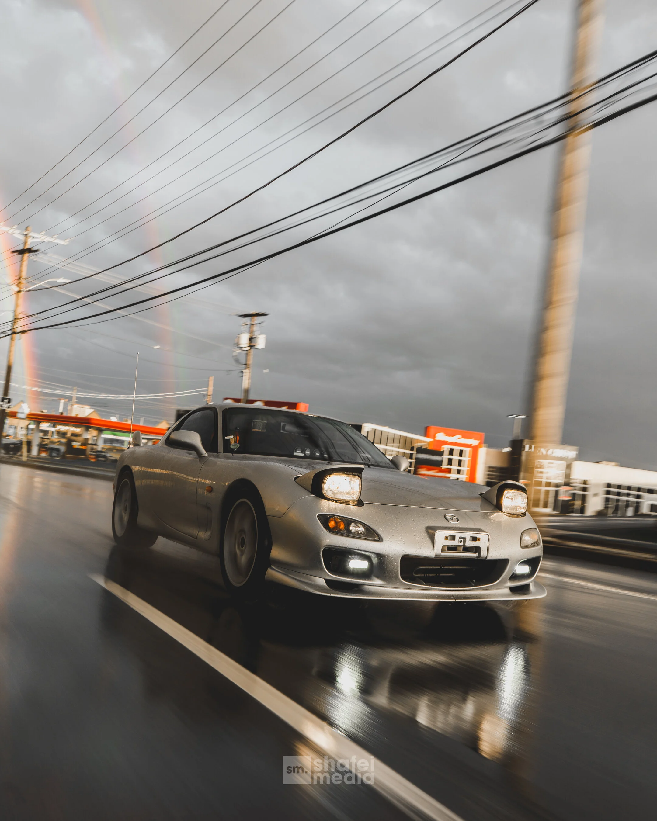 Mazda RX7 FD Photographed by Shafei Media