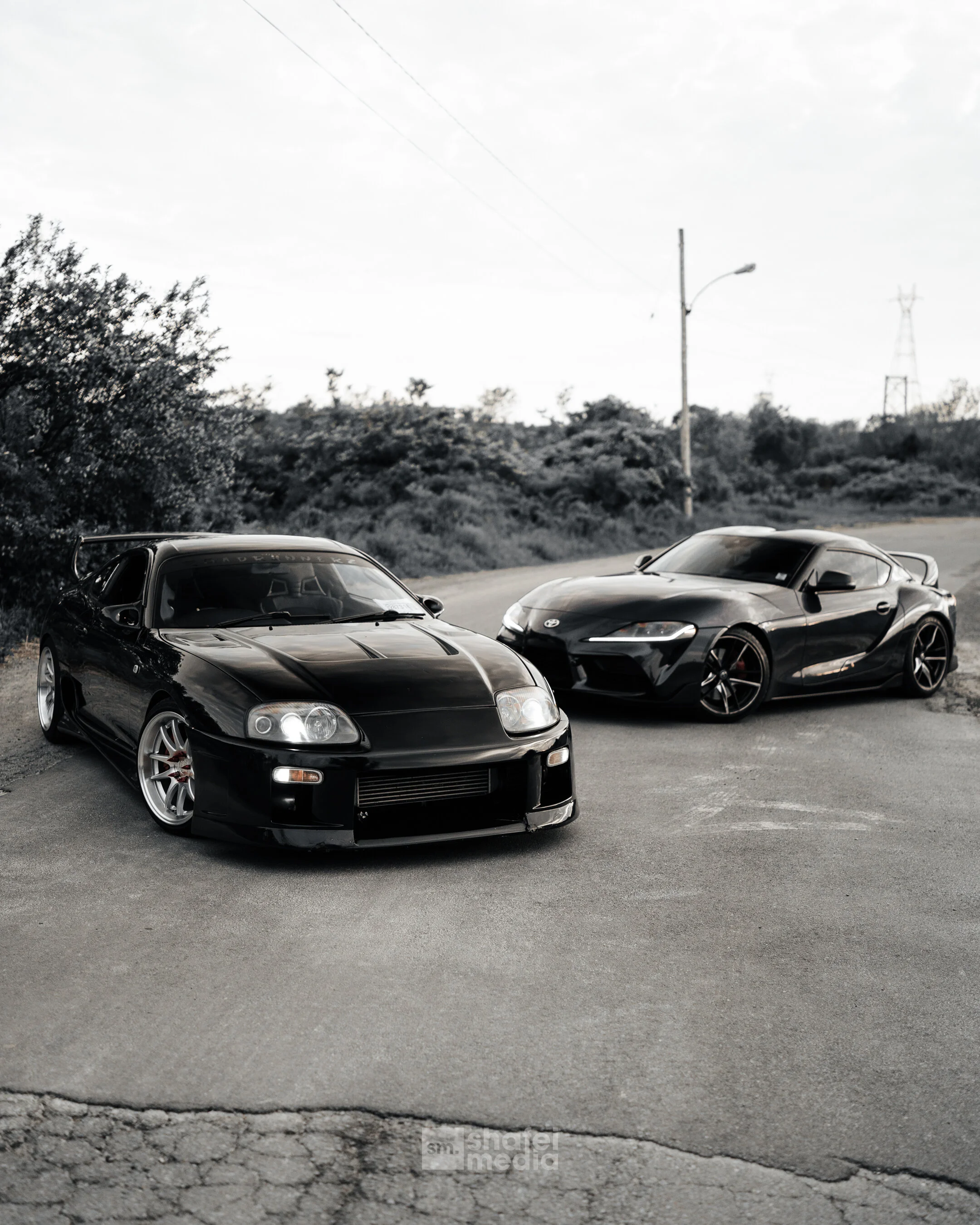 Toyota Supra mk5 photographed by Shafei Media