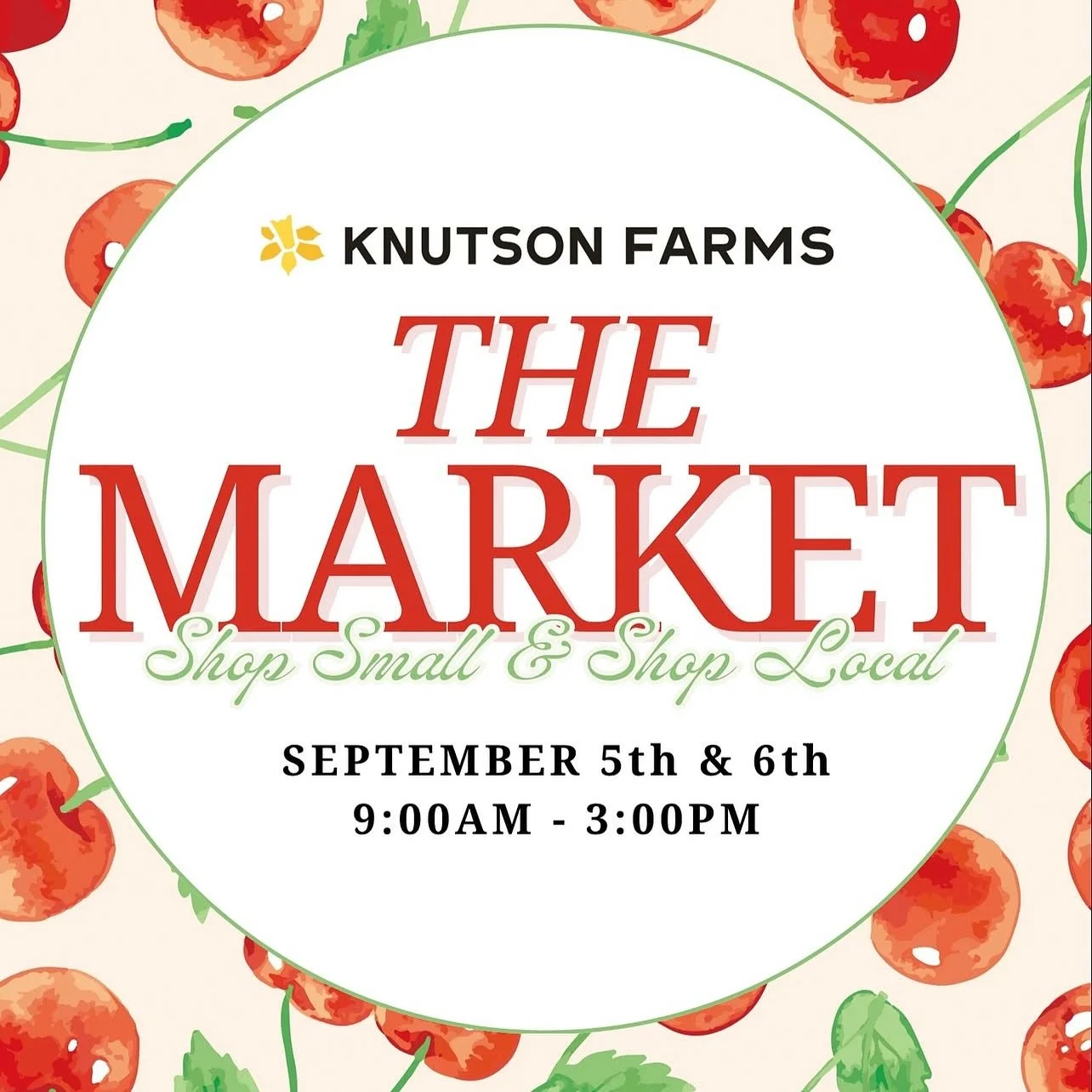We&rsquo;reeeee backkkkkk!!🍒

Our next event is at @knutsonfarmsinc this Friday and Saturday (September 5th-6th) from 9-3pm!

What can you shop from Oak &amp; Wax:
🍒All 7 new Fall scents (+more😉)
🍒Wax Melts
🍒Reed Diffusers
🍒Room Sprays
🍒Specia