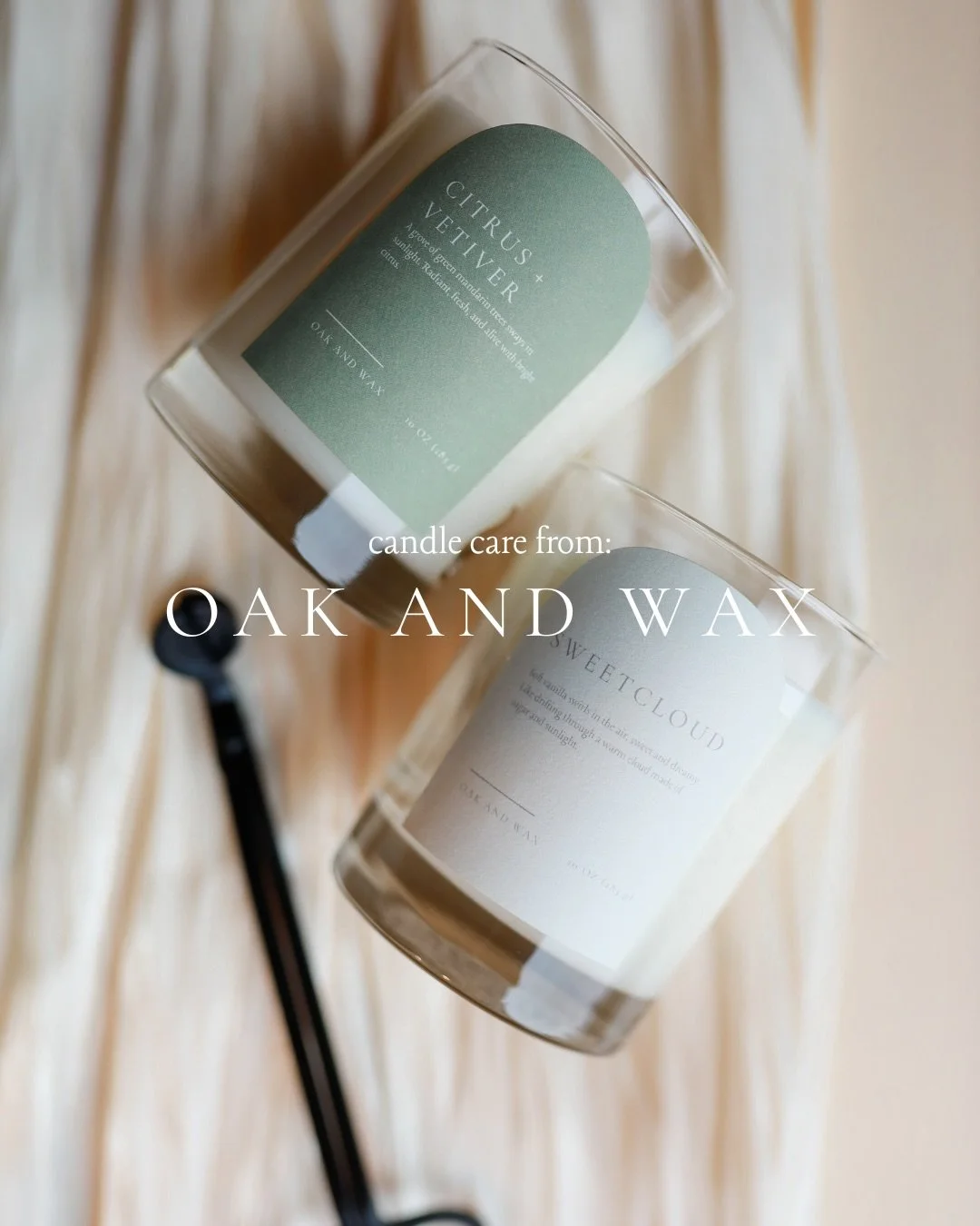 Are you guilty of forgetting your candle rules?
Trimming your wick ACTUALLY affects the longevity of your candle. YES! Crazy right?! So get out your wick trimmers, nail clippers, scissors, or just reach in with a tissue and pinch that (cooled) burned