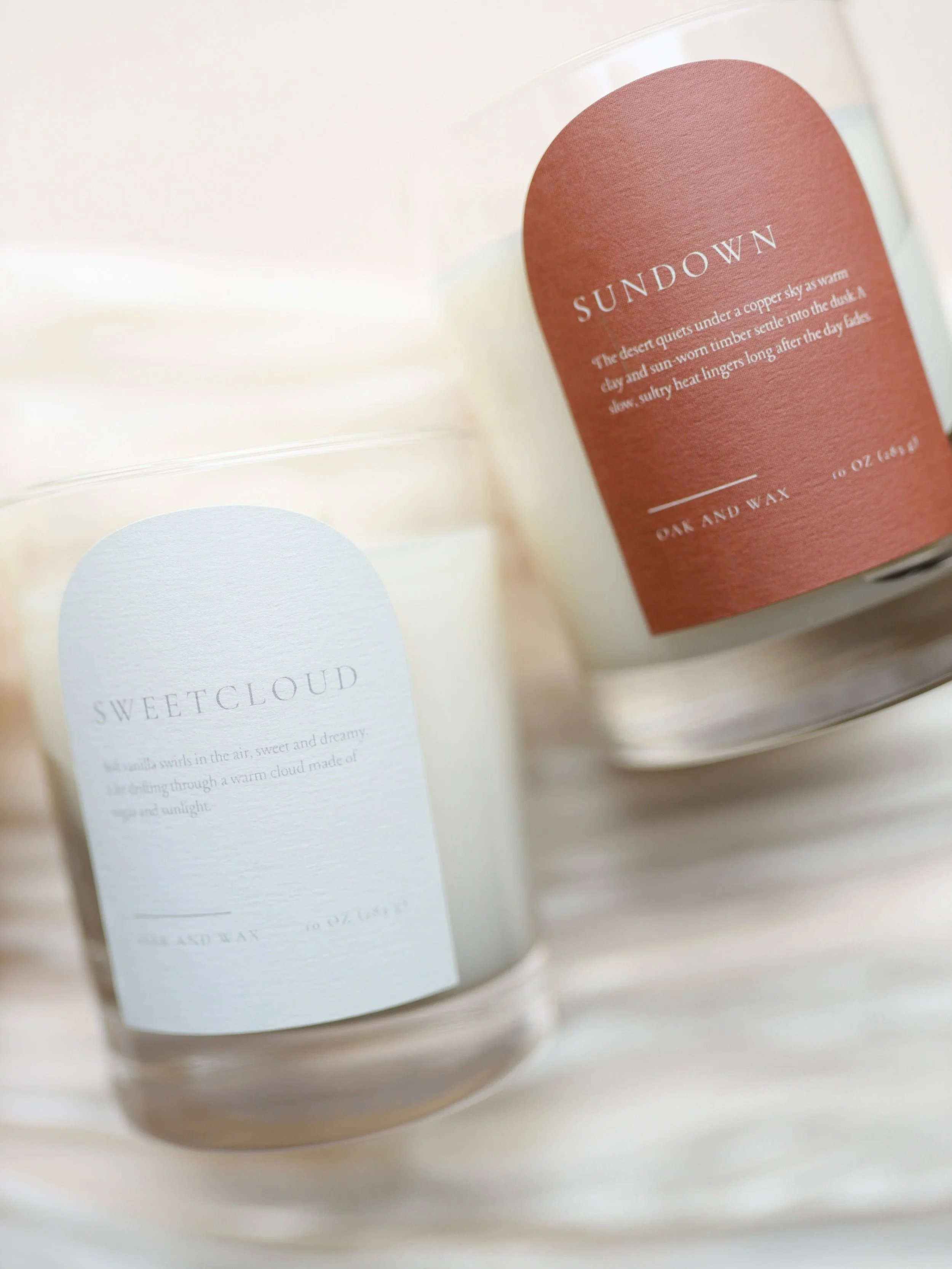 These two scents have been HUGE hits at markets lately!
Sweetcloud and Sundown have both been around since January, but with sunnier weather making an appearance I think these notes are more in demand.

One is gourmand and masculine, the other sugary