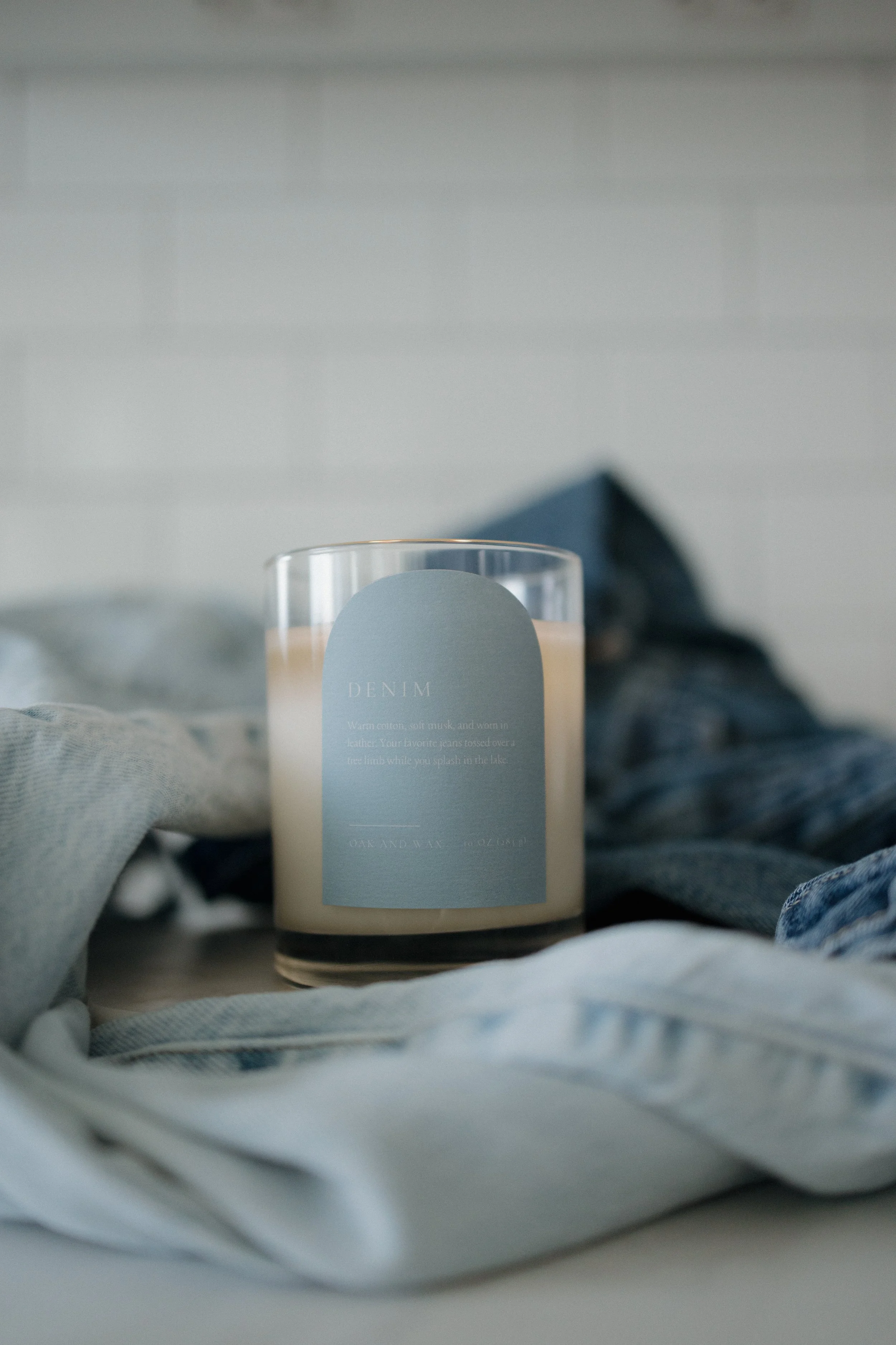 Denim - 10 oz Candle
