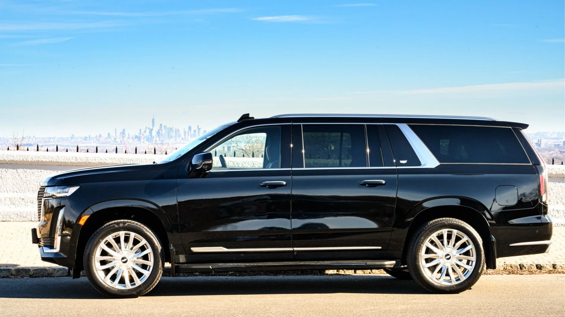 Premium SUV used for professional chauffeur service