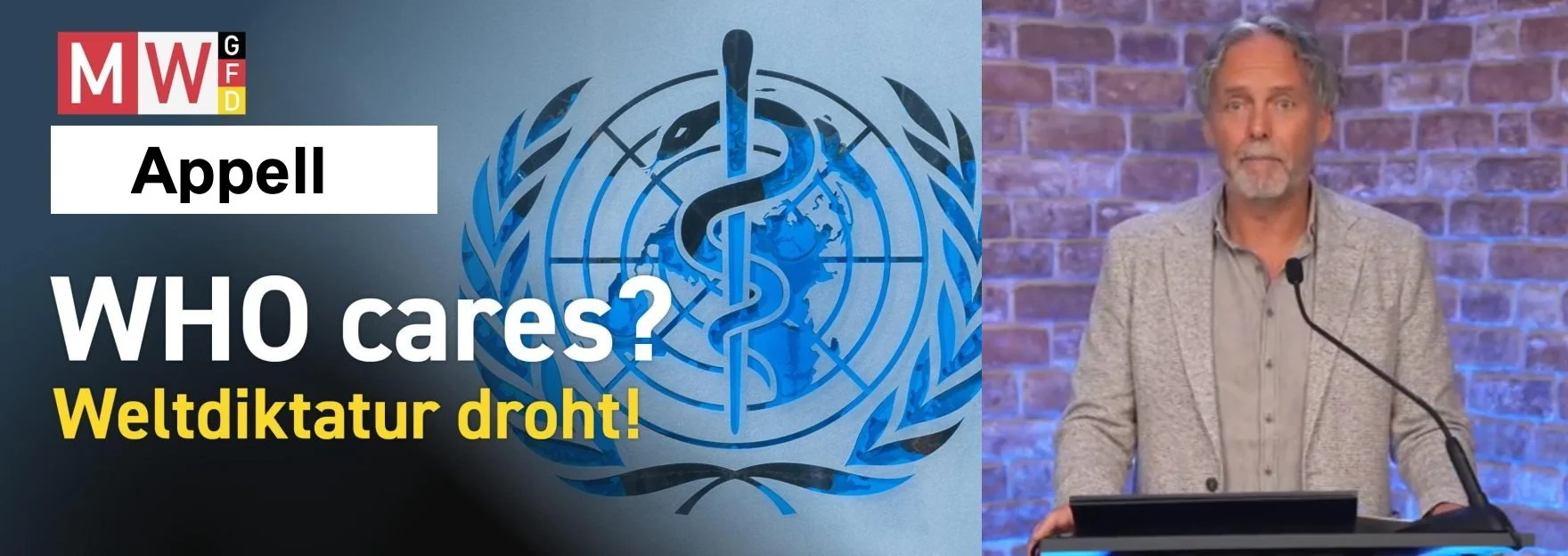 Die Pandemieverträge aus der Sicht eines Mediziners - Dr. Ronny Weikl
