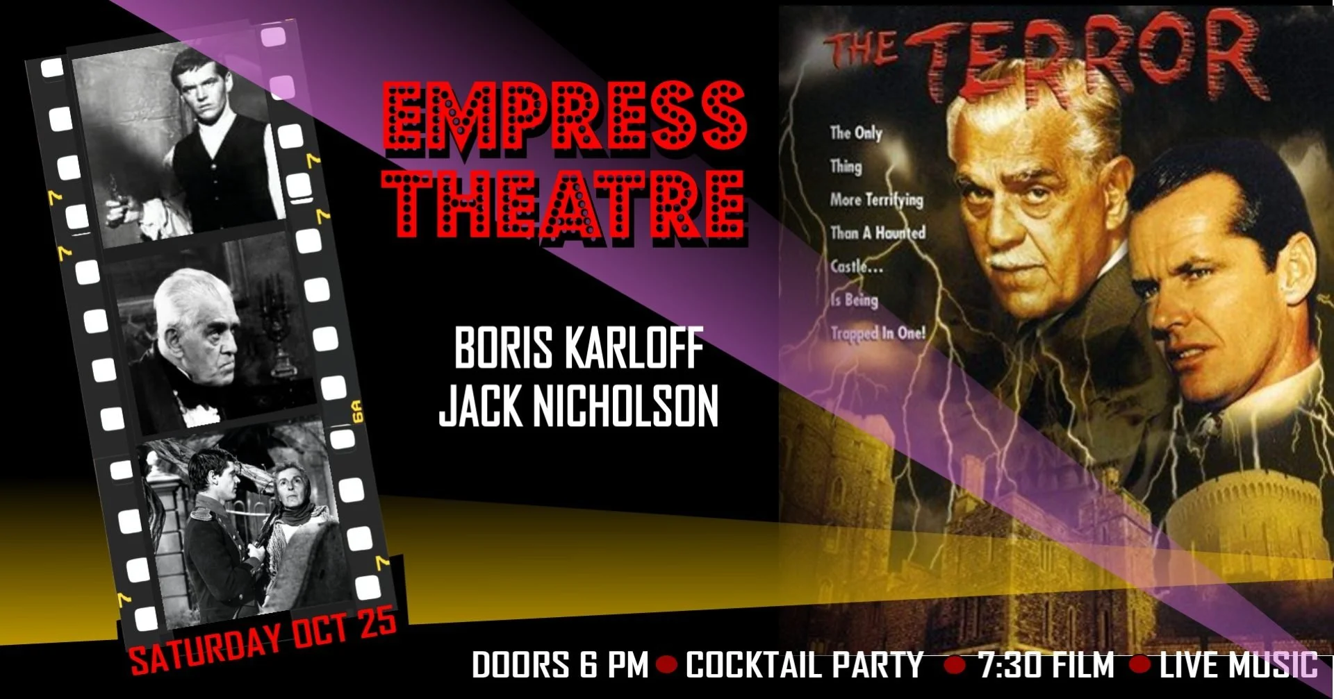 Cult Classic Horror Movie "The Terror"
