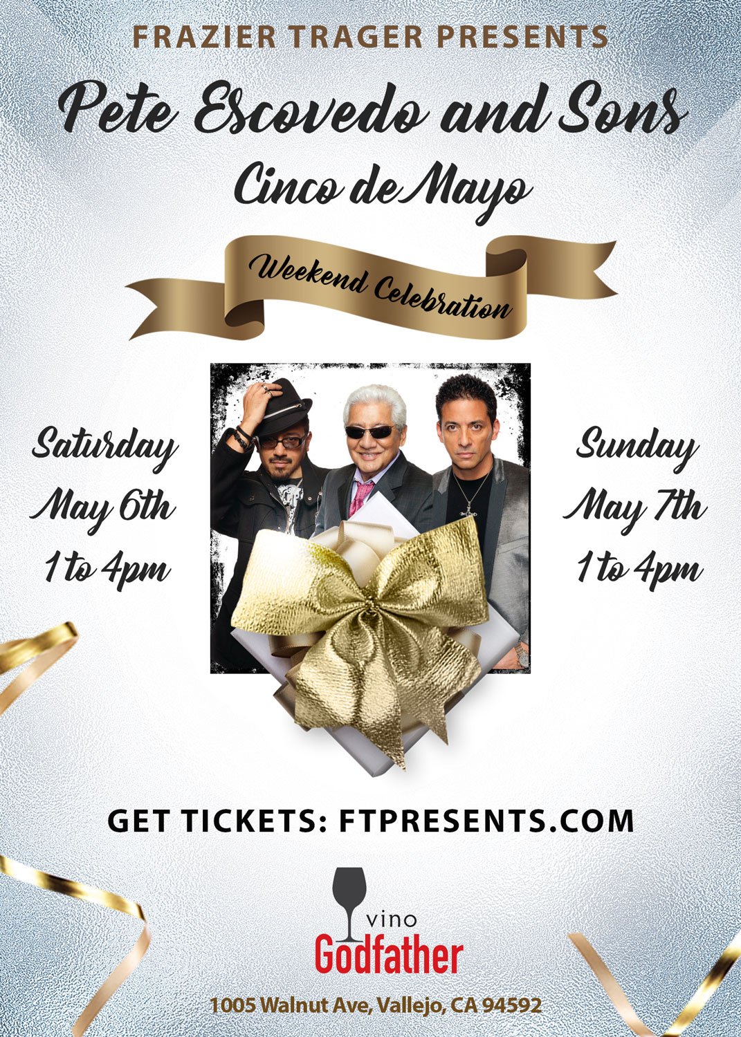 Pete Escovedo Retirement Tour