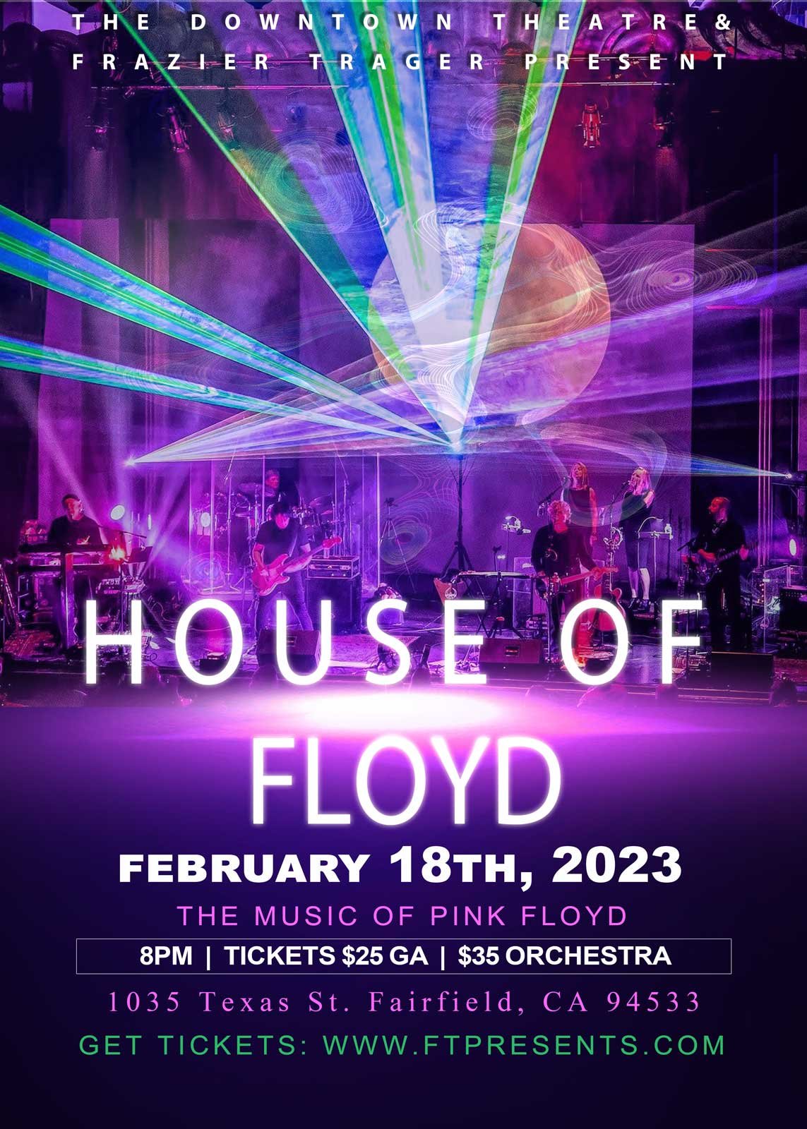 House of Floyd - Concert & Laser Light Show