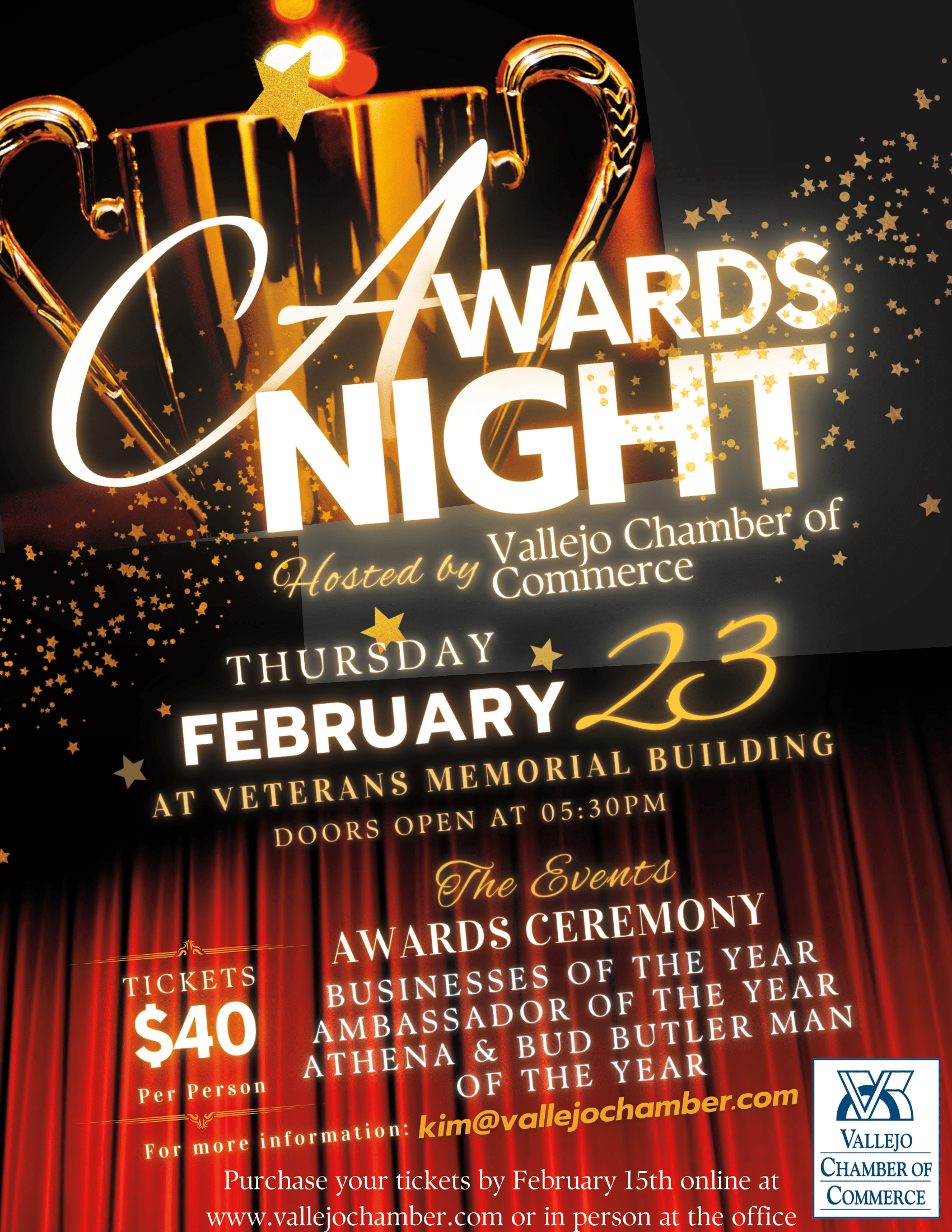 Vallejo Chamber of Commerce Awards Night